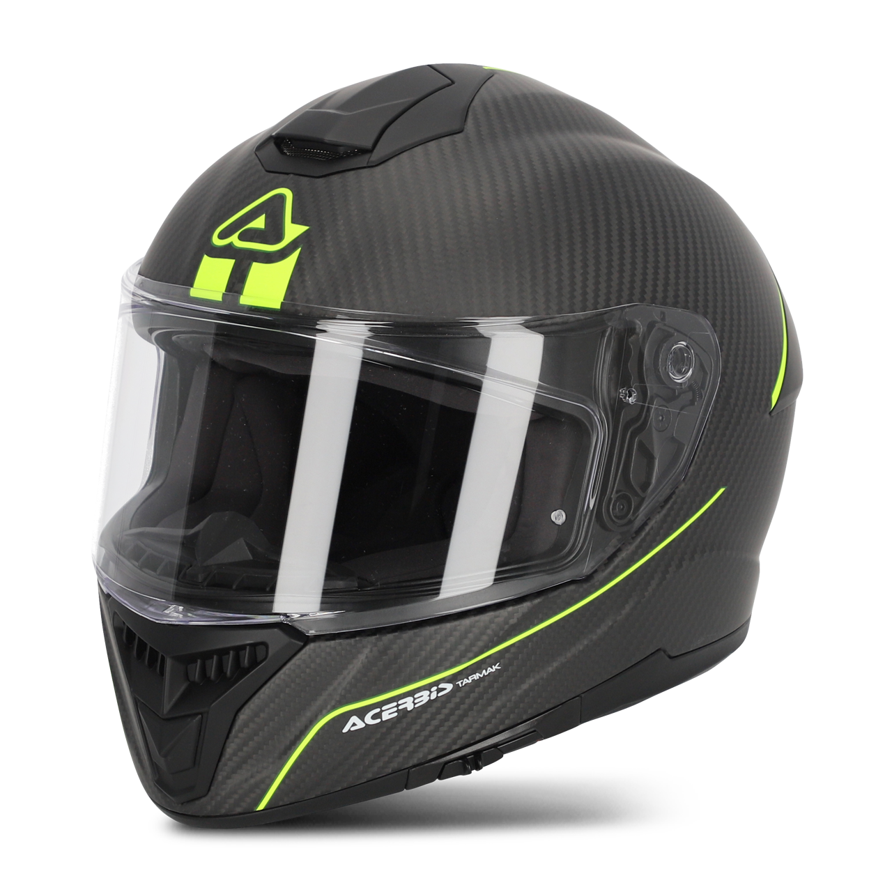 Kask Integralny Acerbis Tarmak Czarny/Żółty FluorescencyjnyXXXL