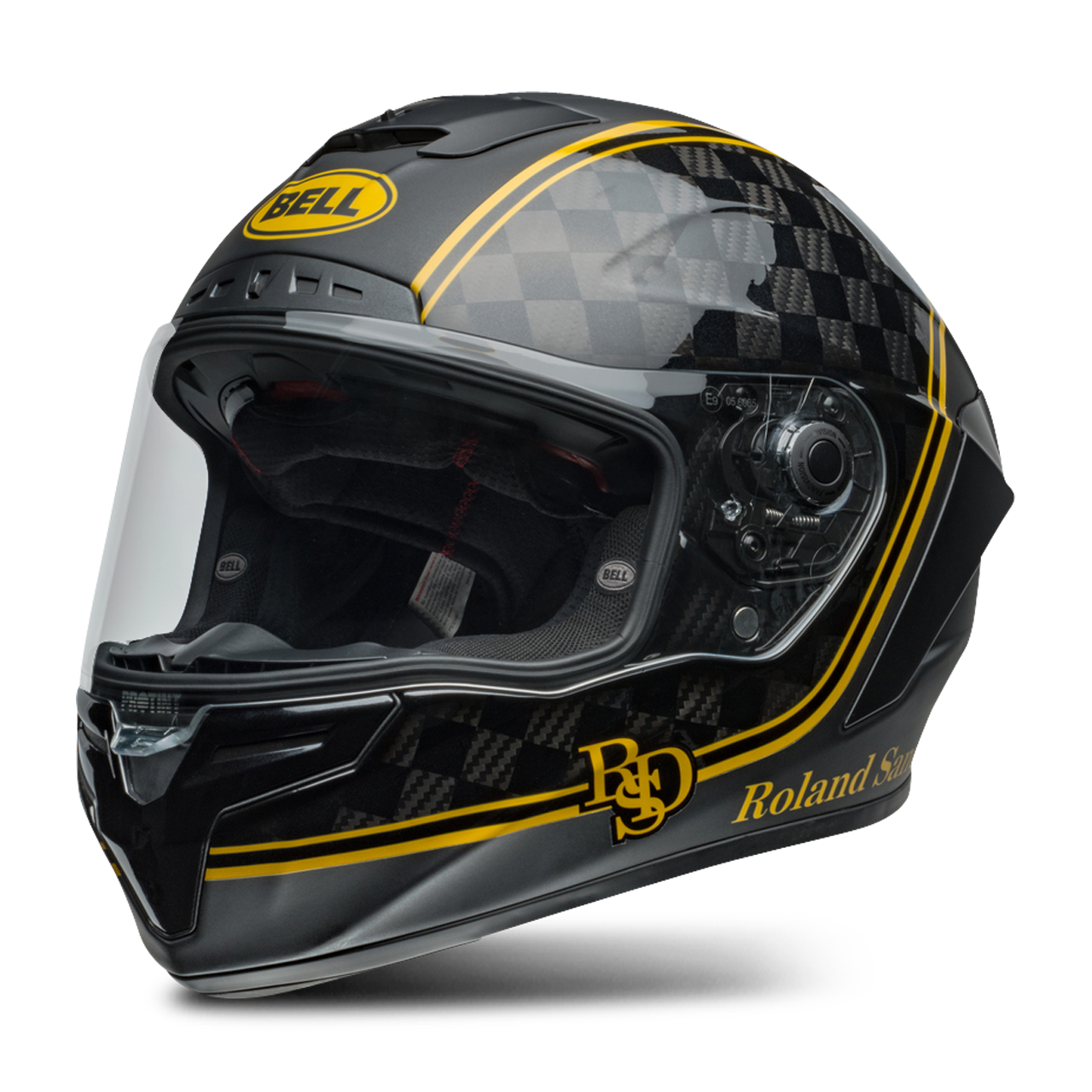 Kask Integralny Bell Ps Racestar Rsd Plyr Matowy Matowy Czarny/ZłotyS