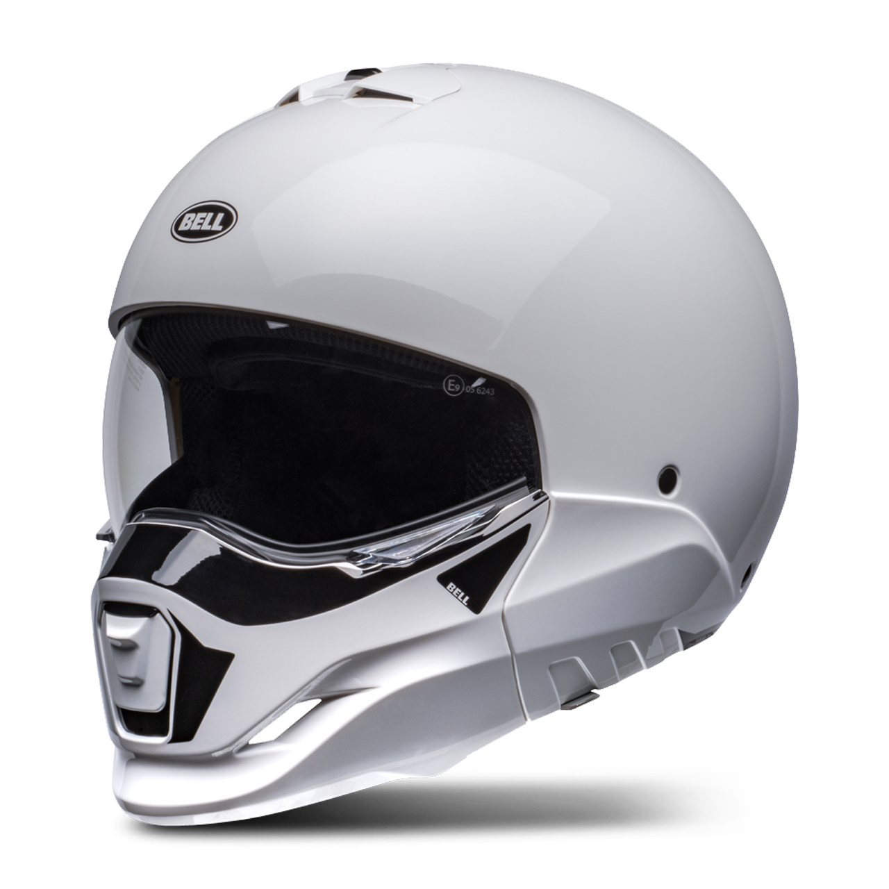 Kask Integralny Bell Ps Broozer Złamany BiałyXL