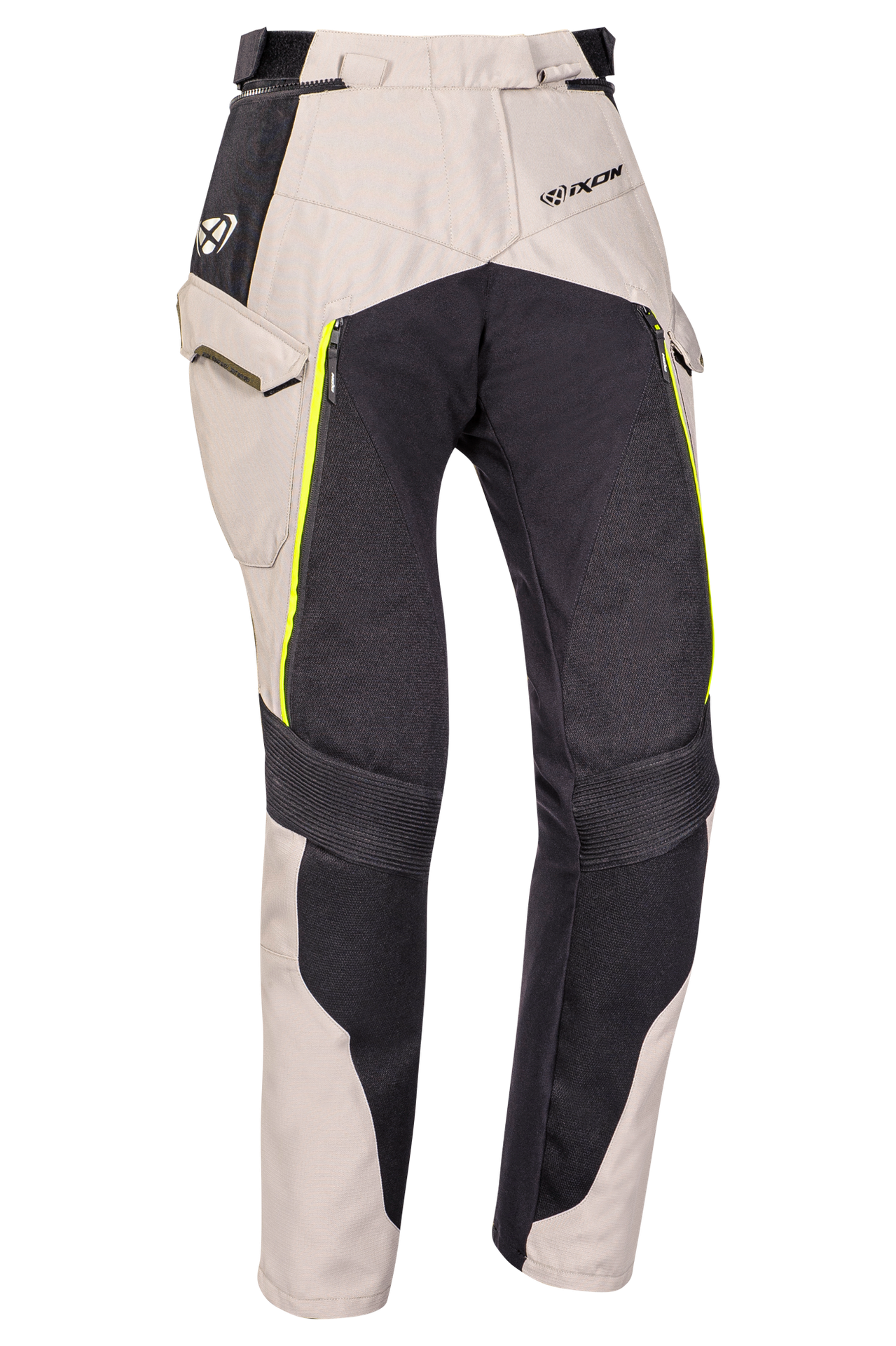 Spodnie Motocyklowe Ixon Eddas Damskie Greige/Khaki/CzarnyM