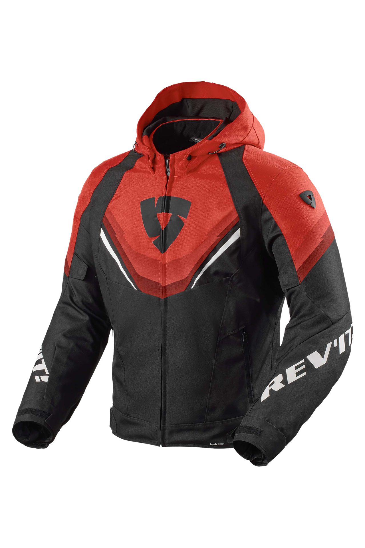 Kurtka Motocyklowa REV'IT! Quantum 3 H2O Czarny/CzerwonyXXL