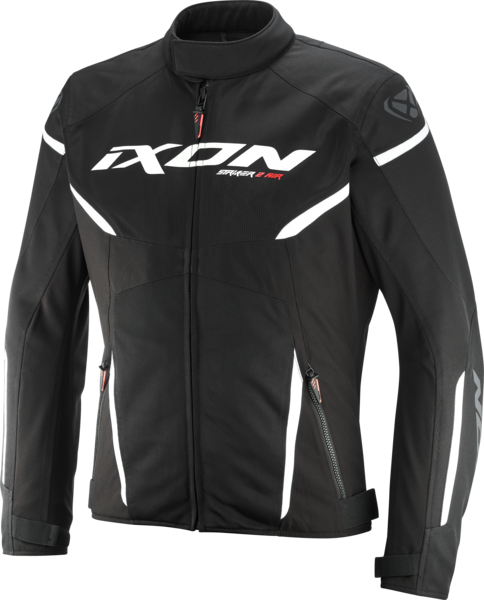 Kurtka Motocyklowa Ixon Striker 2 Air Wp Czarny/Złamany BiałyS
