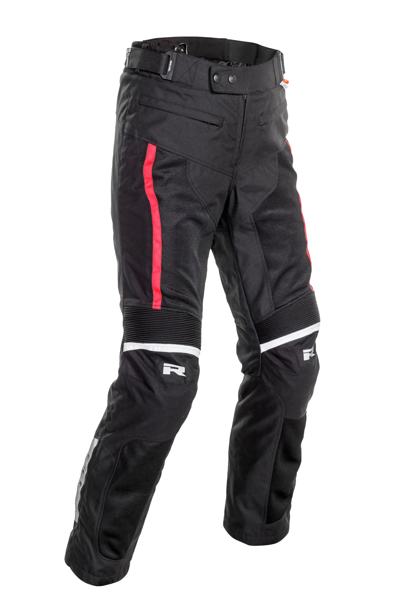 Spodnie Motocyklowe Richa Airvent Evo 2 Damskie Czarny/CzerwonyXXL