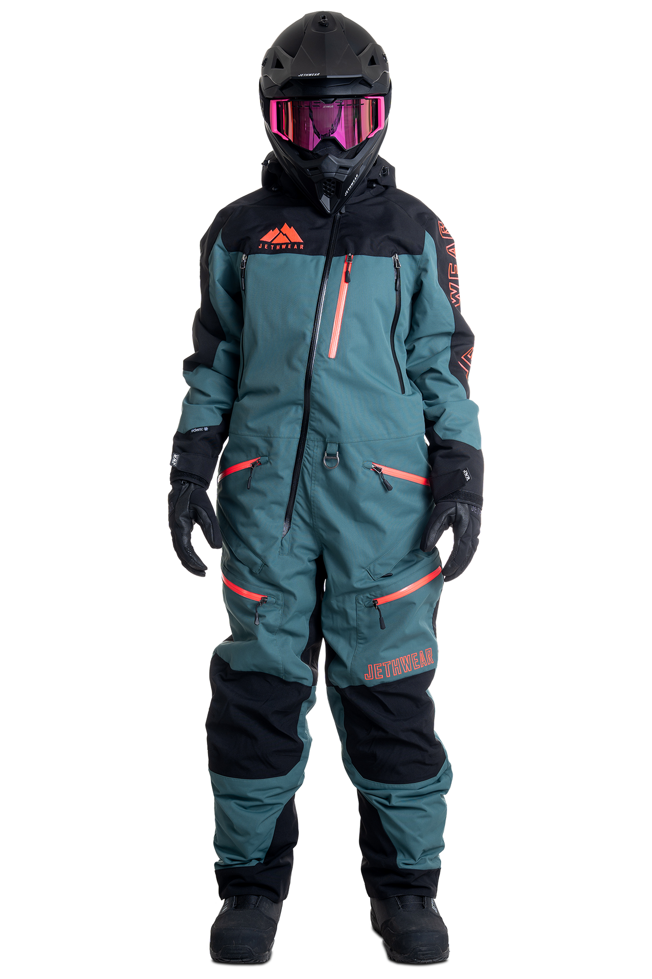 Kombinezon Jednoczęściowy Jethwear The One S.A.F.E Ocieplany Damski Ciemny SzmaragdowyXL