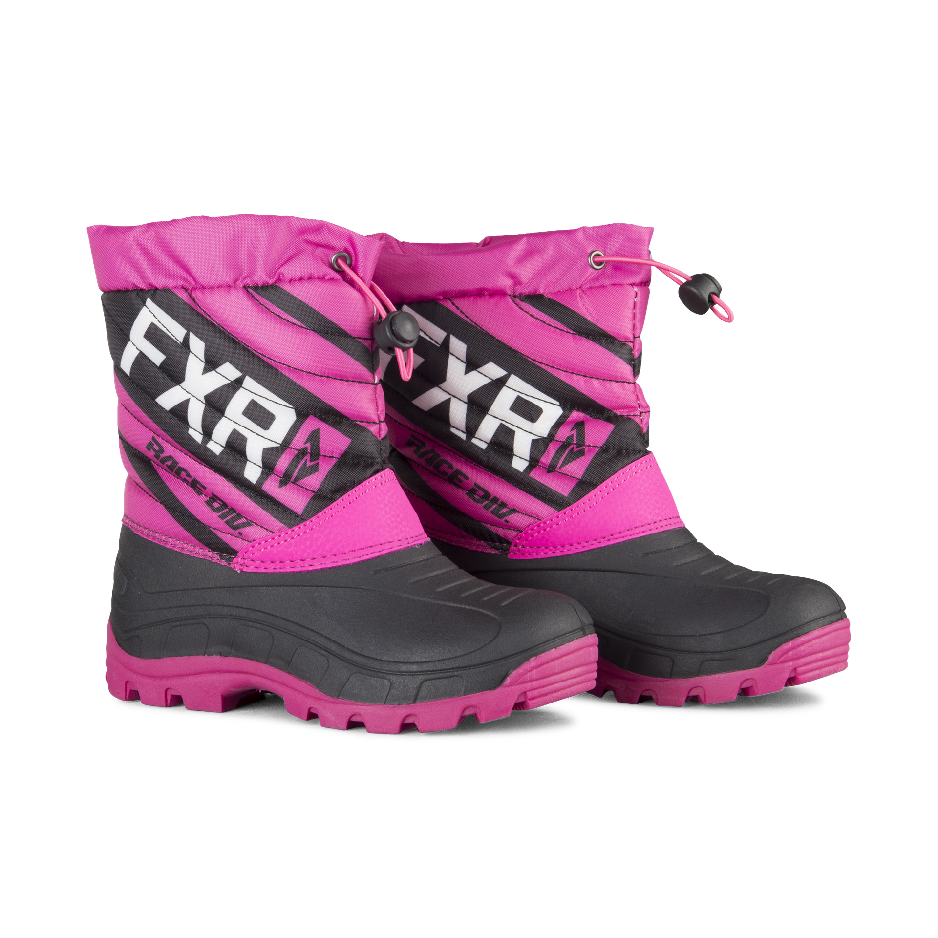 Buty na Skuter Śnieżny FXR Octane Dziecięce Czarny/Fuksjowy31