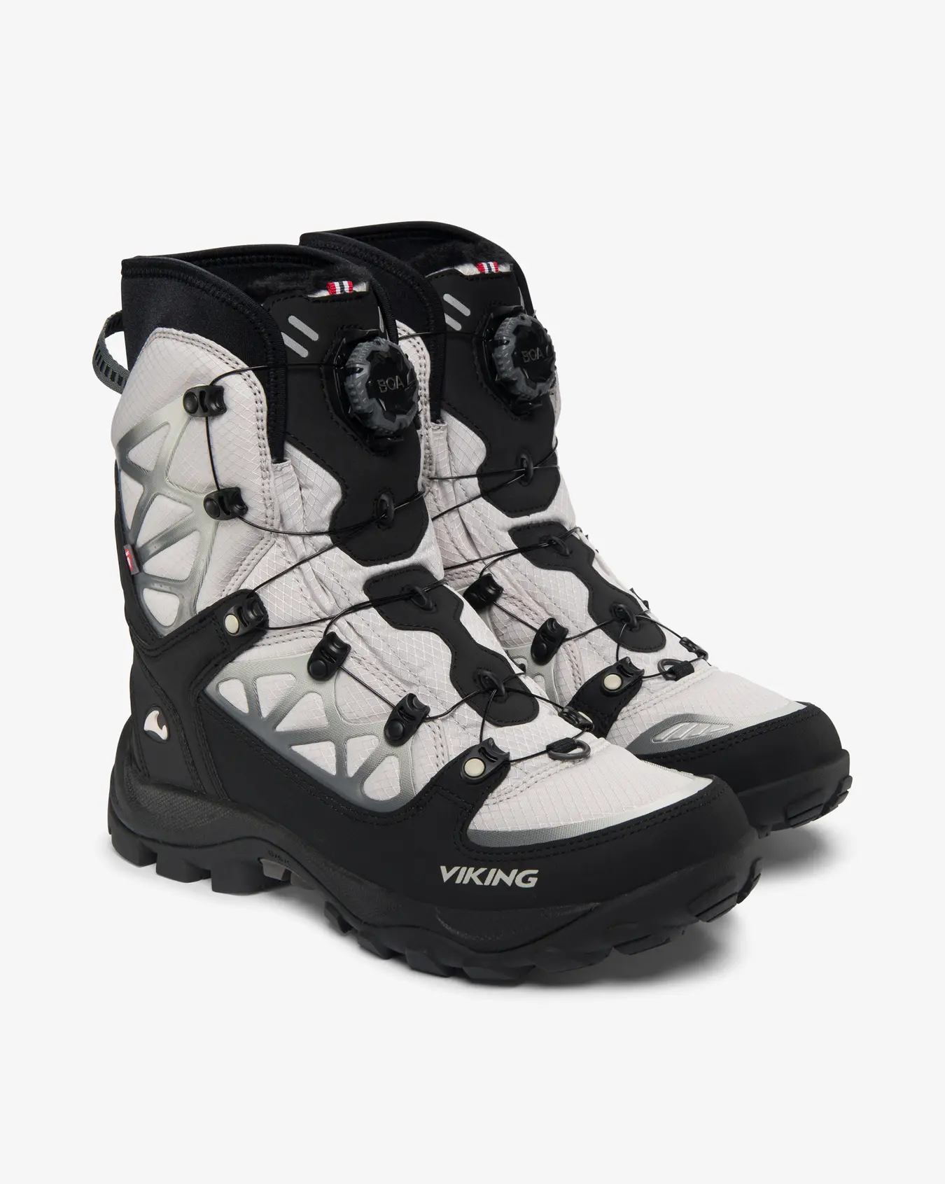 Buty na Skuter Śnieżny Viking Constrictor 3 High WP BOA Jasnoszary/Czarny36