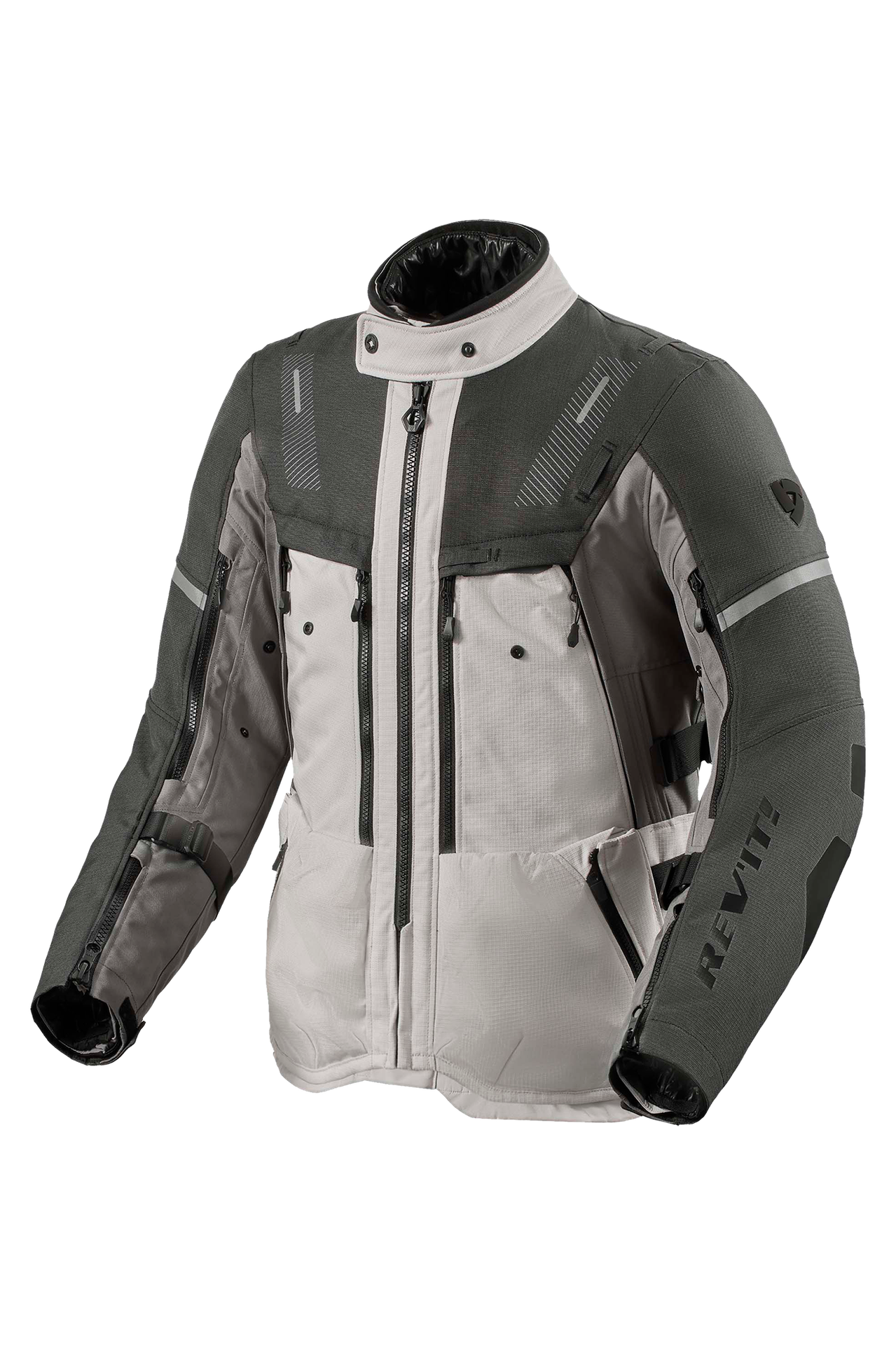 Kurtka Motocyklowa REV'IT! Sand 5 H2O Srebrny/SzaryL