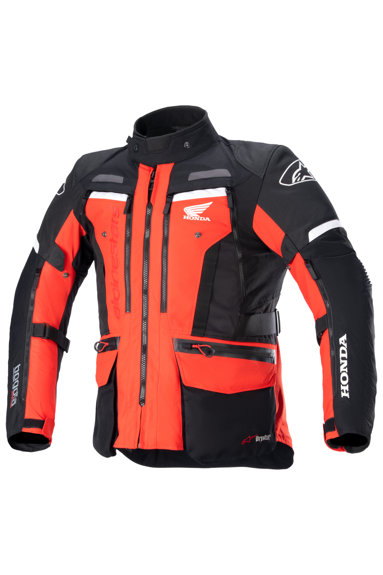 Kurtka Motocyklowa Alpinestars Honda Bogotá Pro Drystar Jasnoczerwony/CzarnyXL