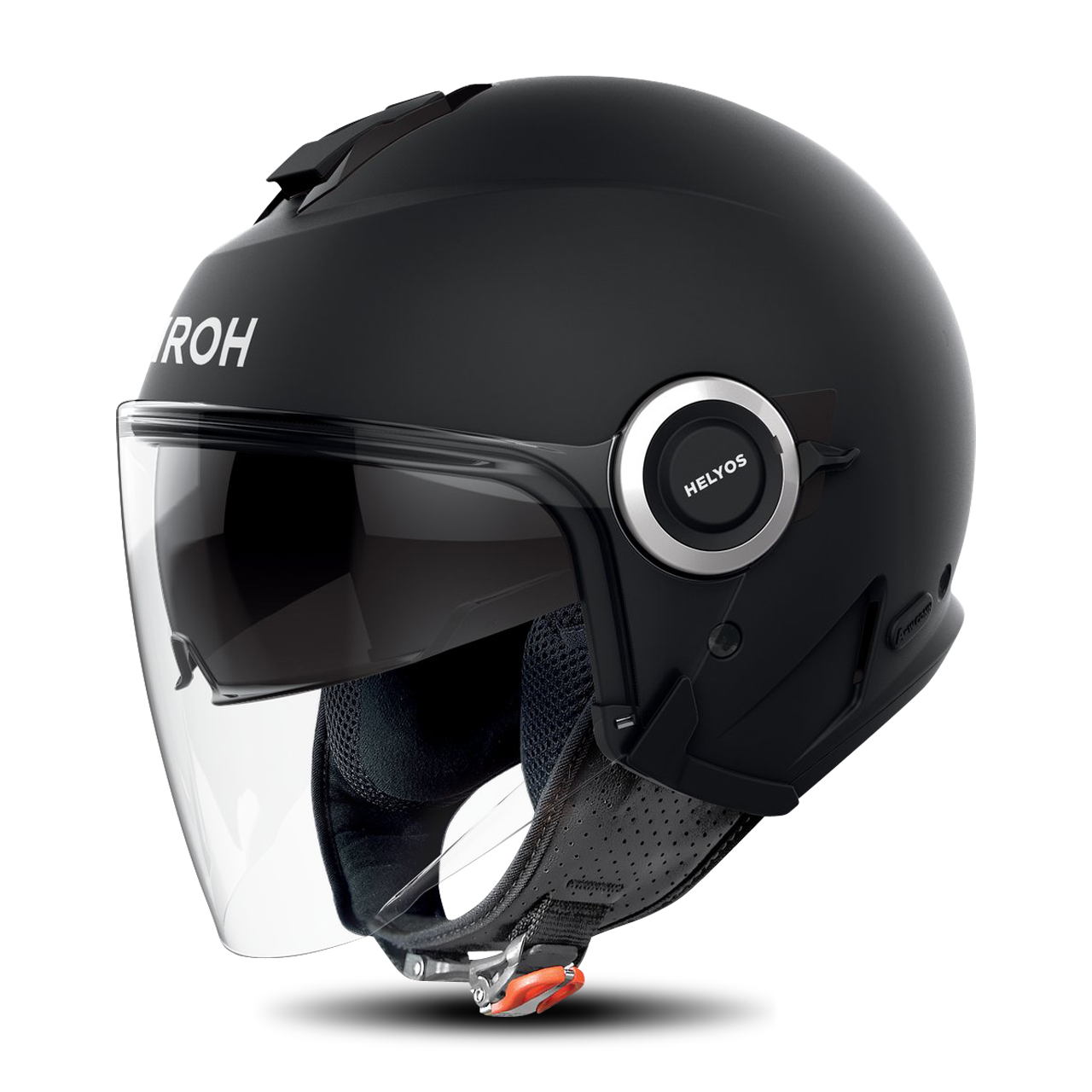 Kask Otwarty Airoh Helios Czarny MatowyL