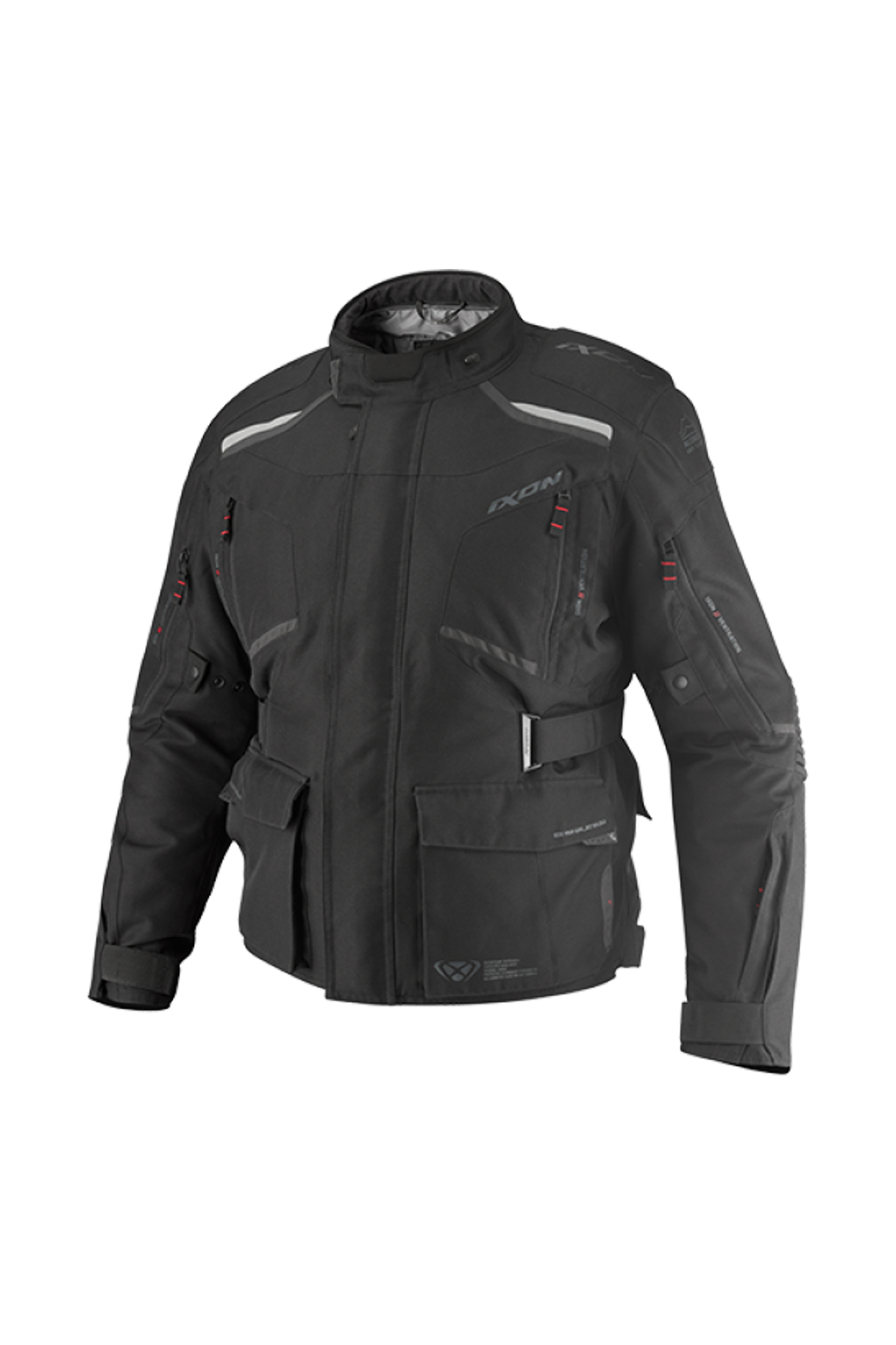 Kurtka Motocyklowa Ixon Midgard C Czarny6XL Plus