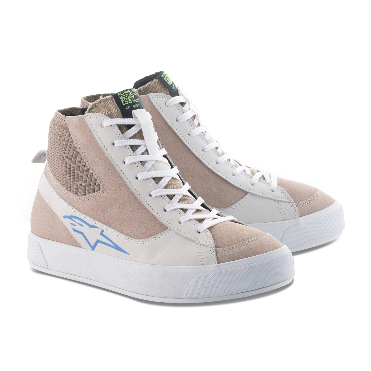 Buty Motocyklowe Alpinestars Stella Stated Podium Damskie Złamany Biały/Jasnoszary40,5