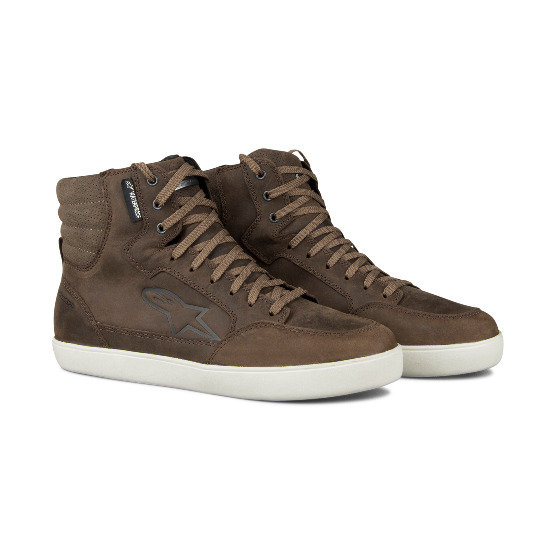 Buty Motocyklowe Alpinestars J-6 Wodoodporne Brązowy40,5