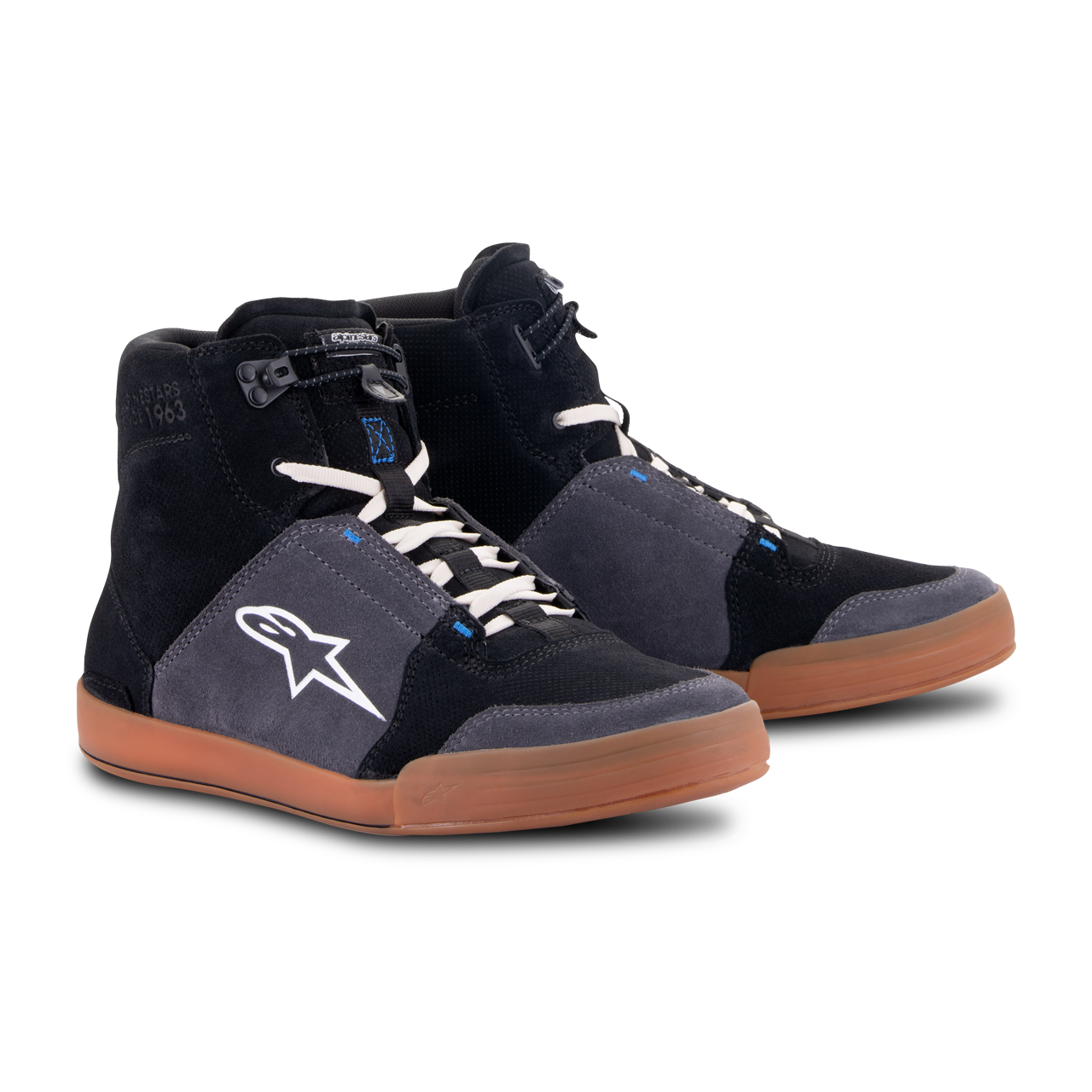 Buty Motocyklowe Alpinestars Chrome Czarny/Niebieski42,5