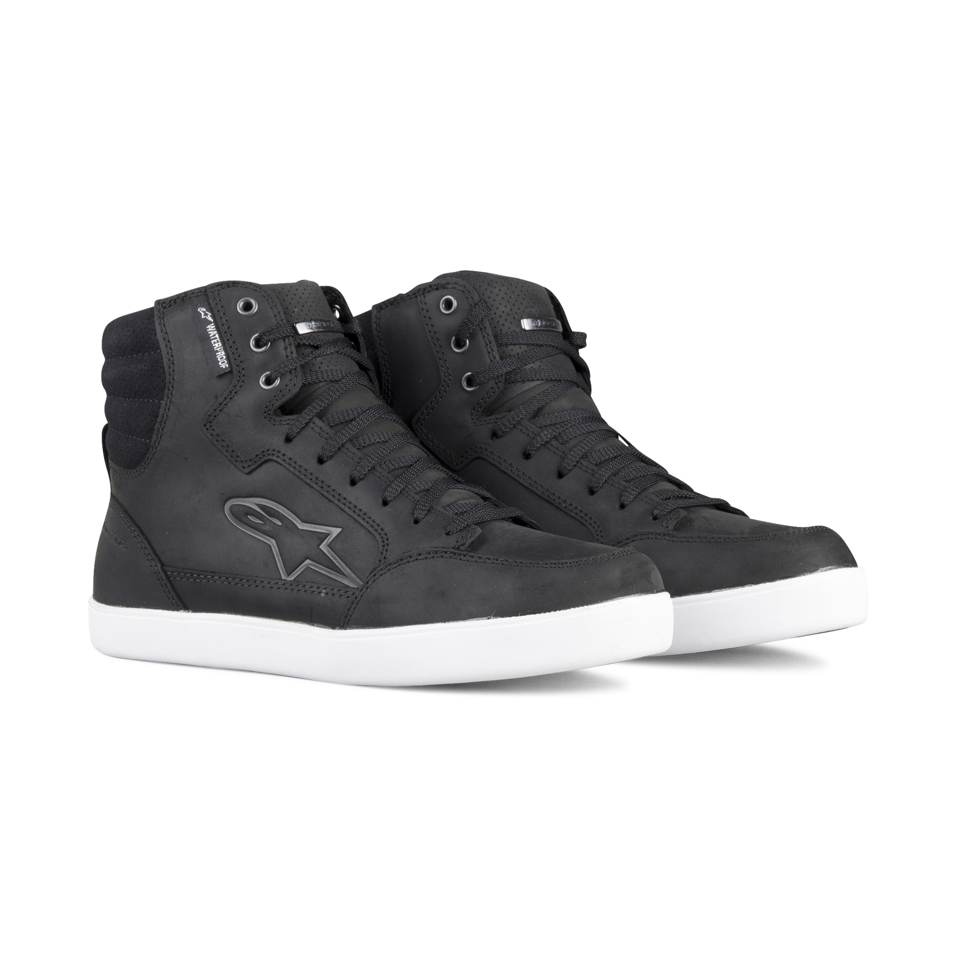 Buty Motocyklowe Alpinestars J-6 Wodoodporne Czarny/Złamany Biały47,5