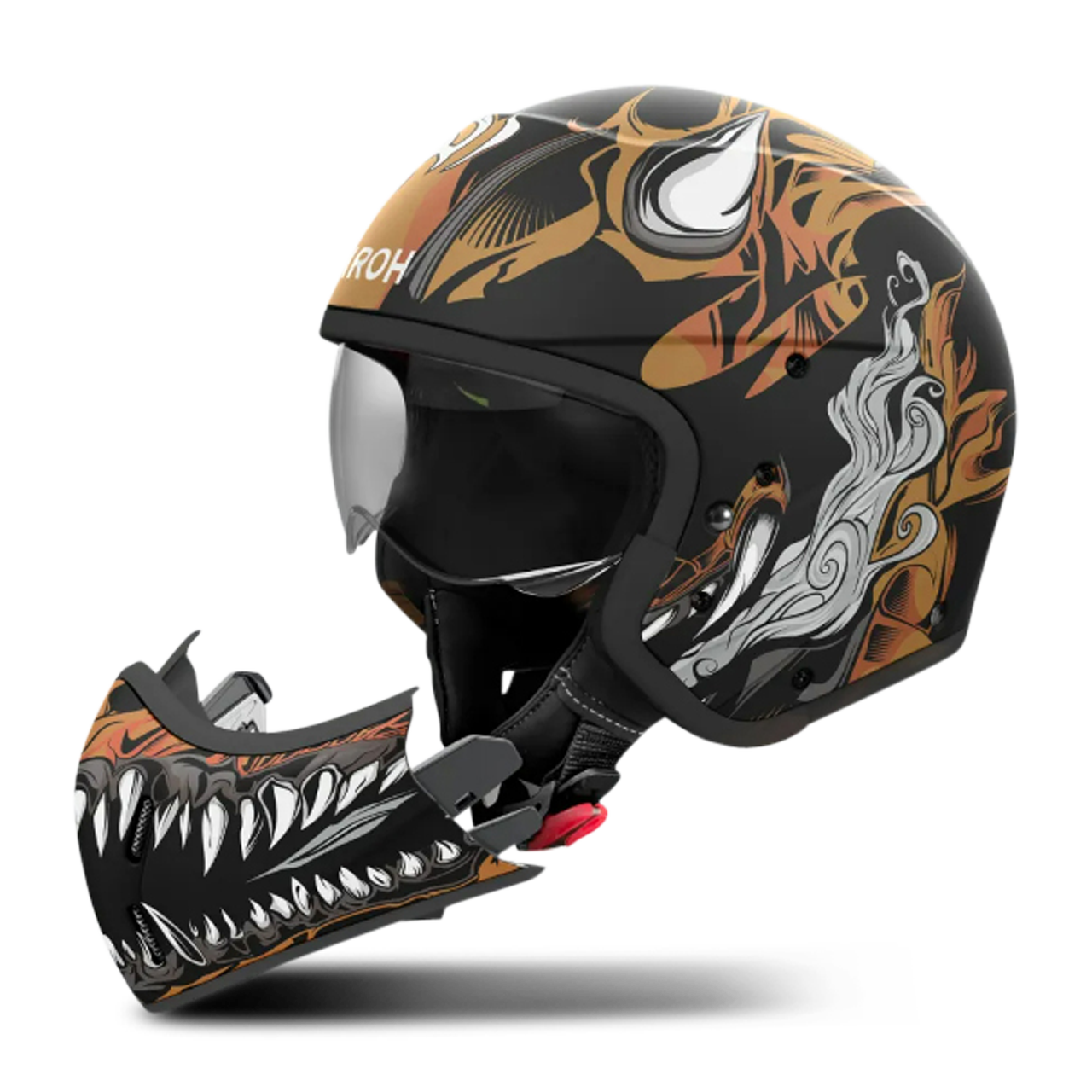 Kask Modułowy Airoh J 110 Czarny/BeżowyM