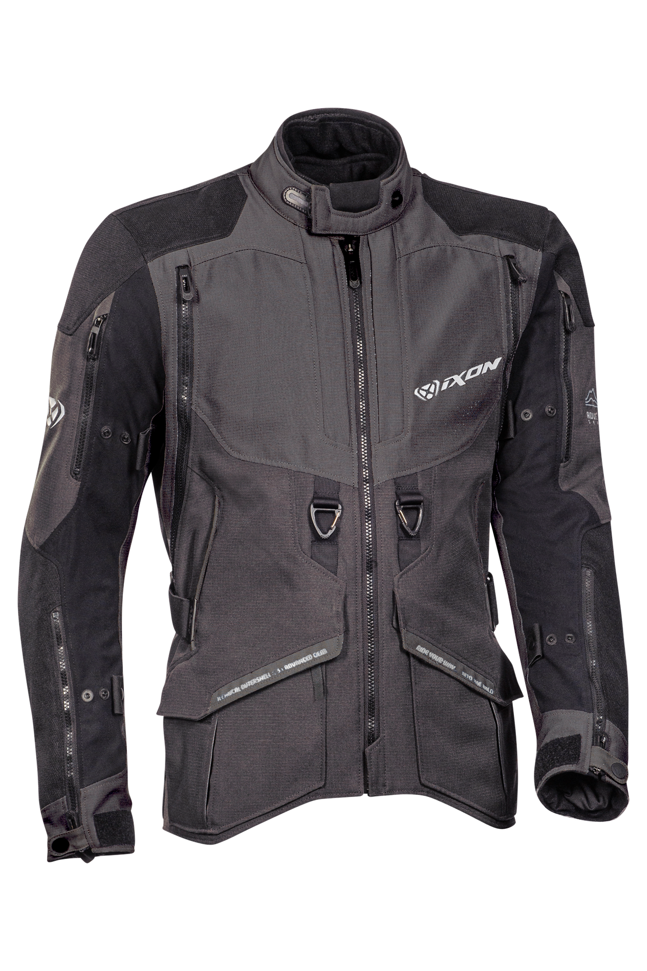 Kurtka Motocyklowa Ixon Ragnar Czarny/AntracytowyM