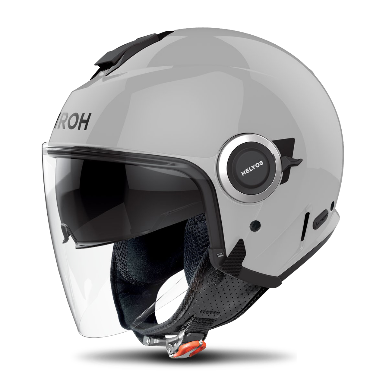Kask Otwarty Airoh Helios Betonowy Szary BłyszczącyL
