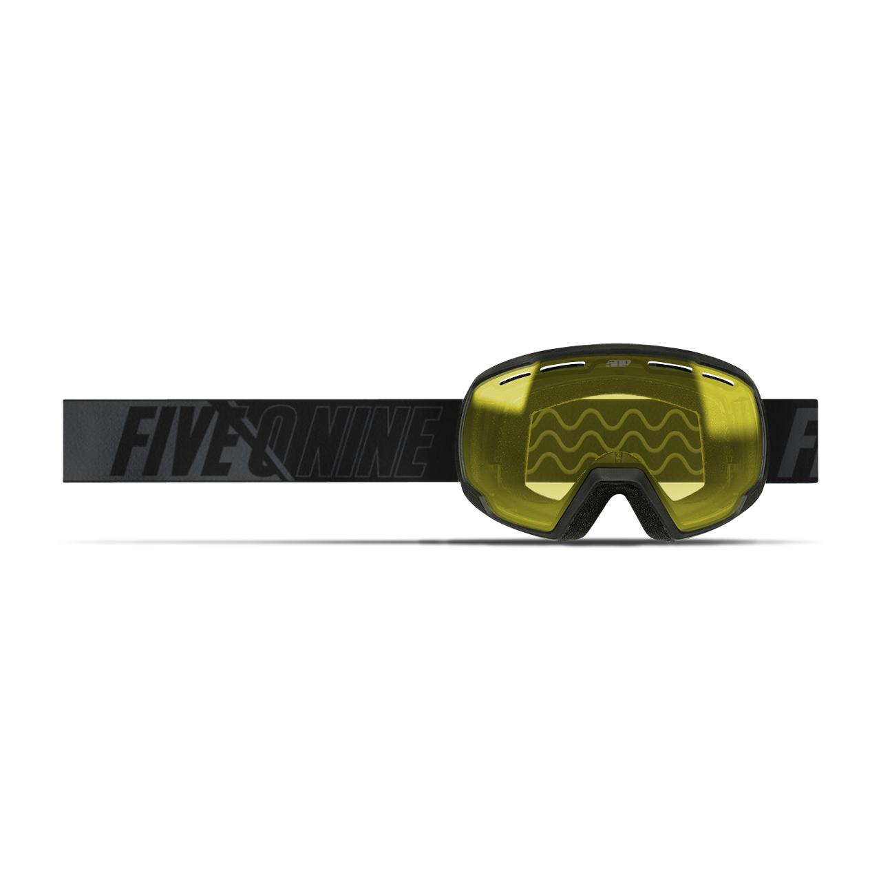 Gogle na Skuter Śnieżny 509 Ripper 2.0 Dziecięce Czarny/Żółty