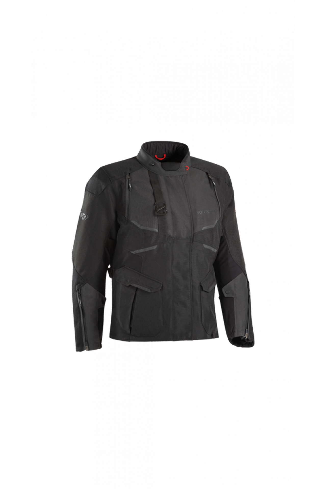 Kurtka Motocyklowa Ixon Eddas Damska Czarny/AntracytowyXXL Plus