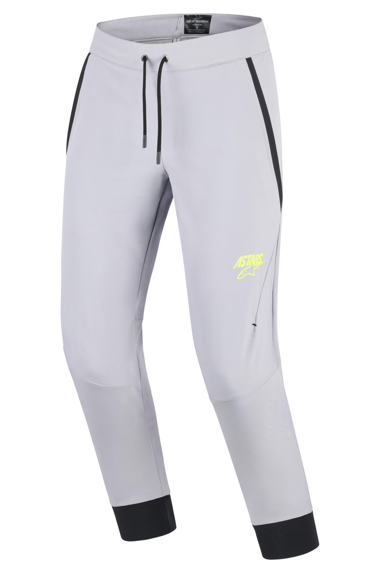 Spodnie Motocyklowe Alpinestars Aeroshell Średni Szary/Żółty Fluorescencyjny4XL