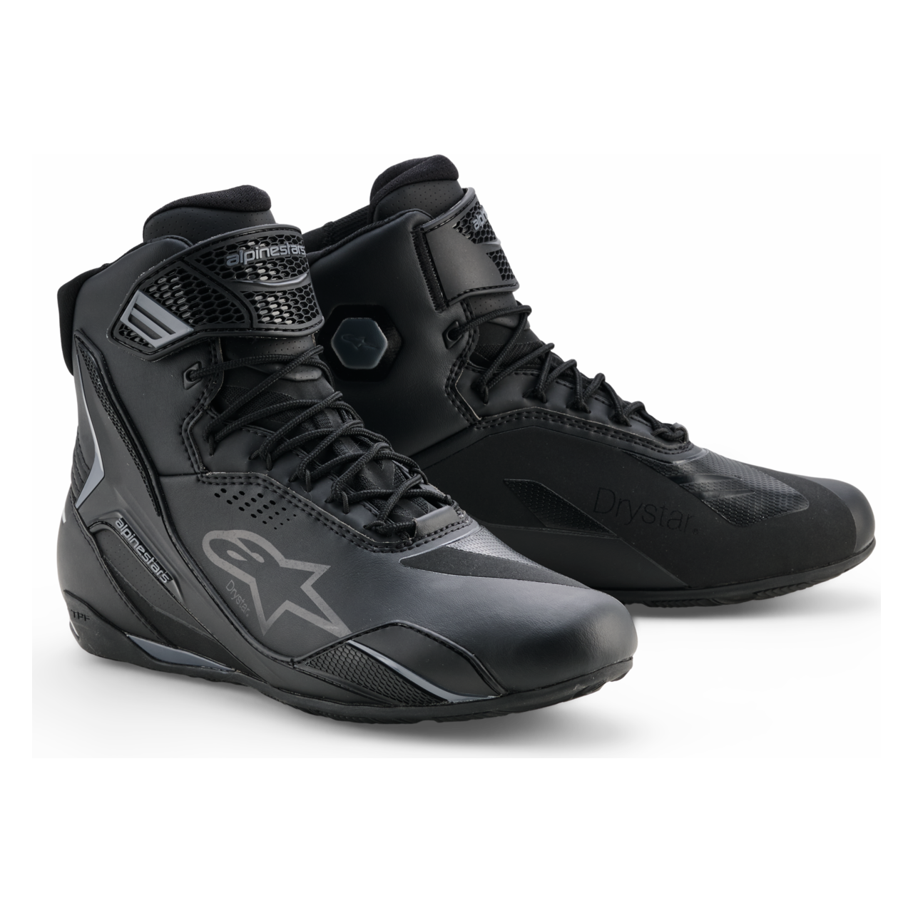 Buty Motocyklowe Alpinestars Faster-4 Drystar Czarny/Ciemnoszary45
