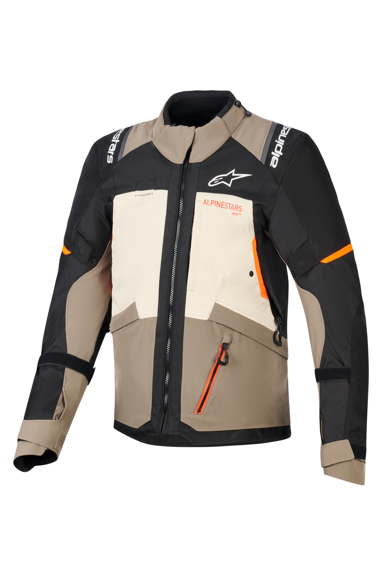 Kurtka Motocyklowa Alpinestars Andes V4 Drystar Orzech/Czarny Mastic6XL