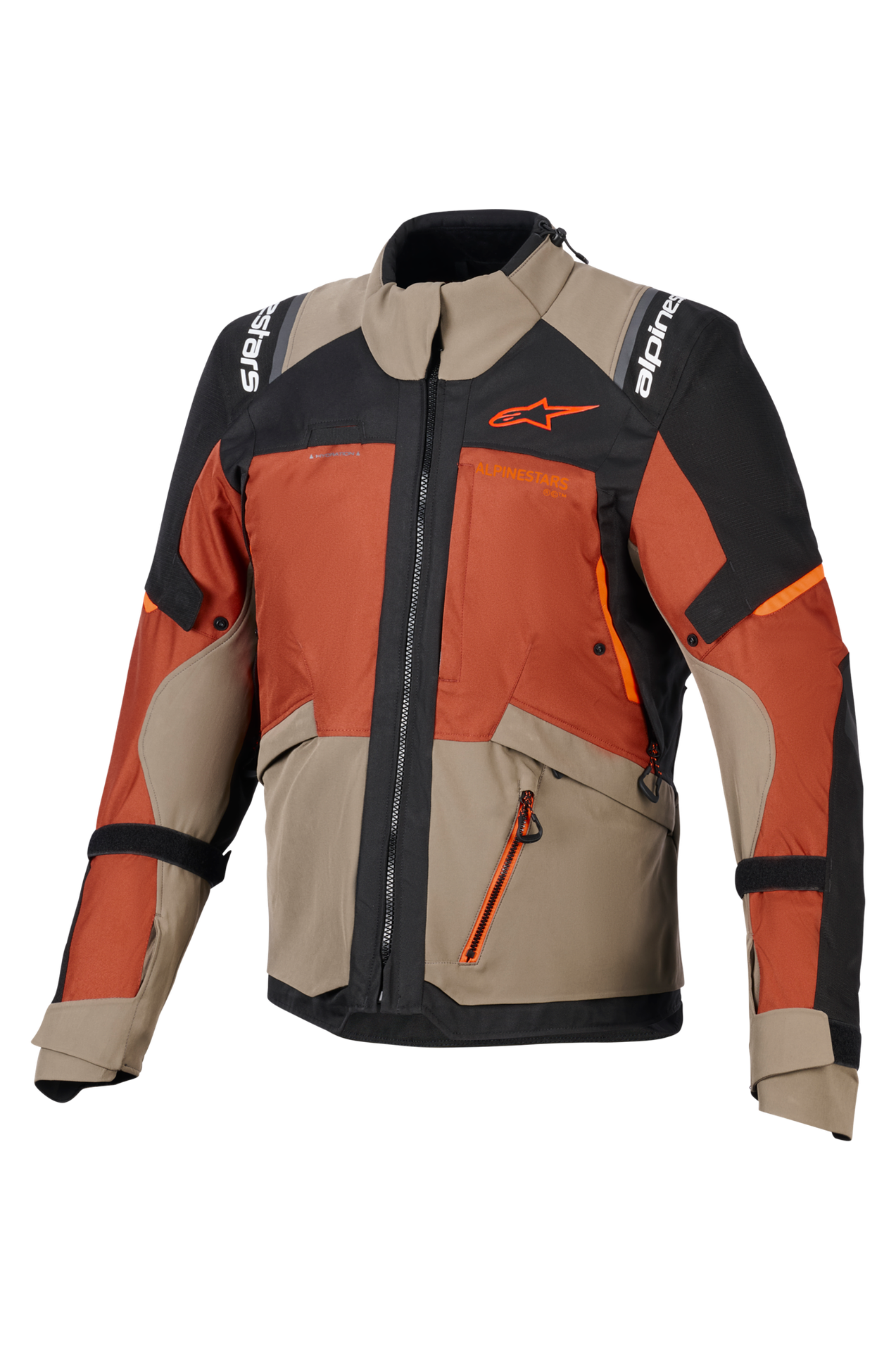 Kurtka Motocyklowa Alpinestars Andes V4 Drystar Orzechowy/Rdzawy CzarnyM