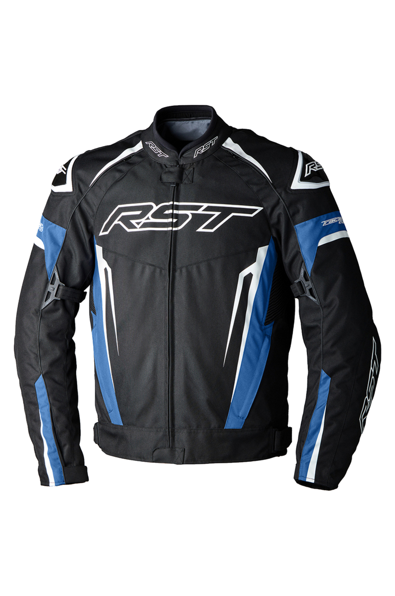 Kurtka Motocyklowa RST Tractech Evo 5 Tex Niebieski/Czarny/Złamany BiałyL