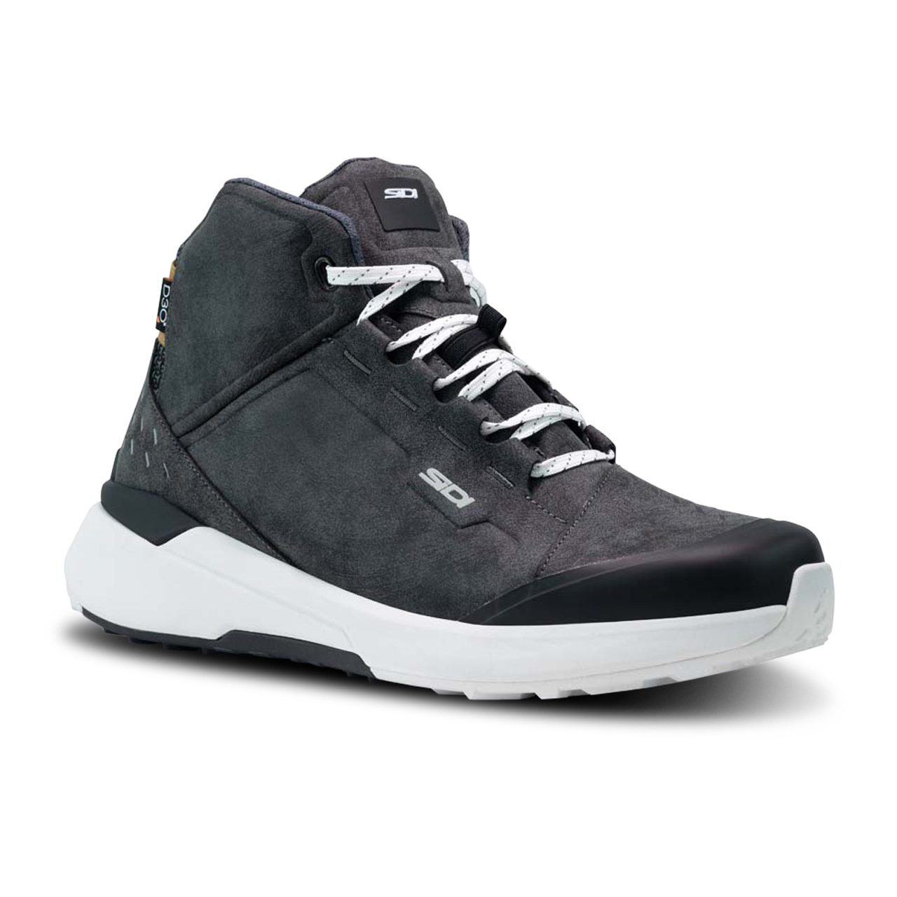 Buty Motocyklowe SIDI Nucleus Suede WP Czarny/Złamany Biały45