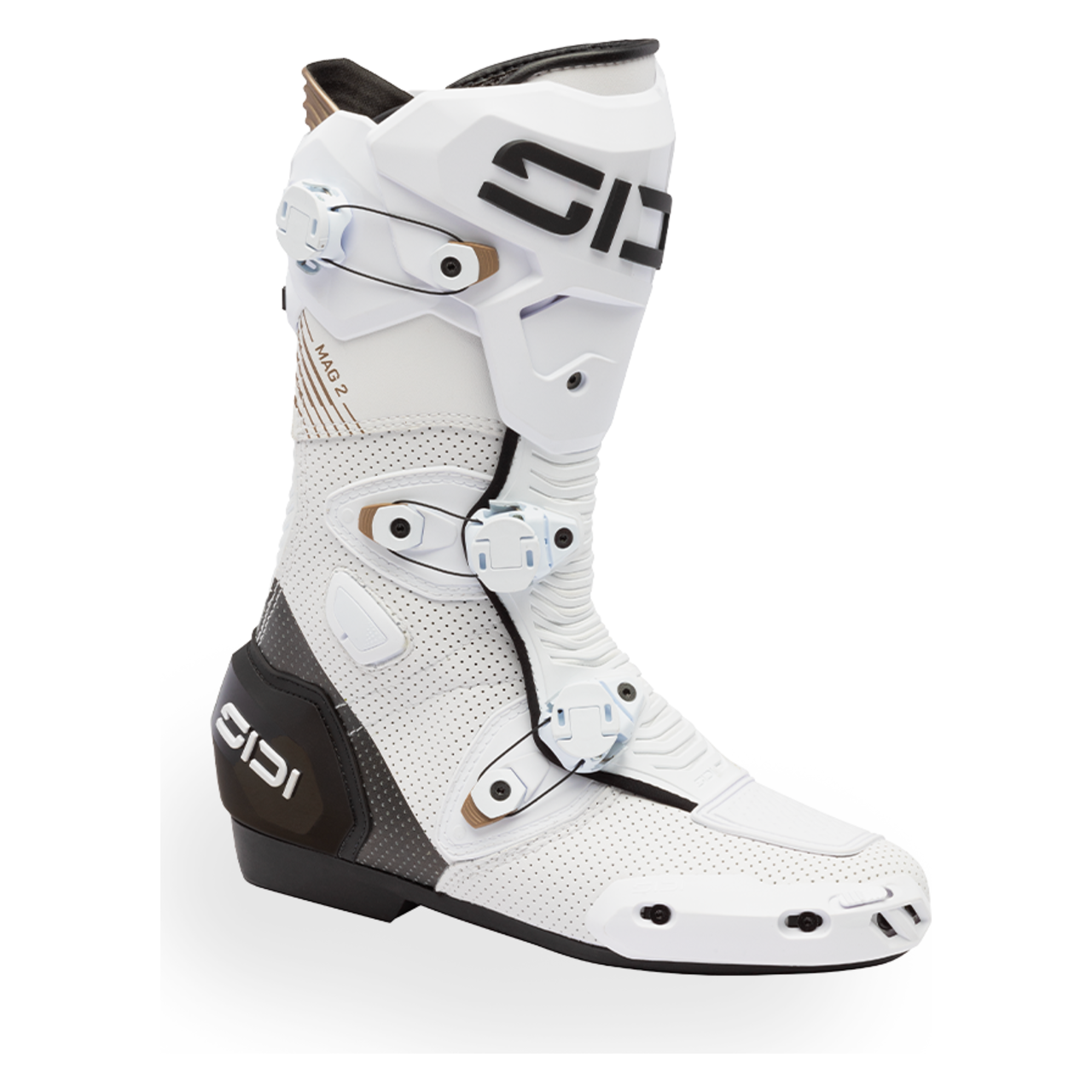 Buty Motocyklowe Sidi Mag 2 Air 2026 Złamany Biały/Czarny42