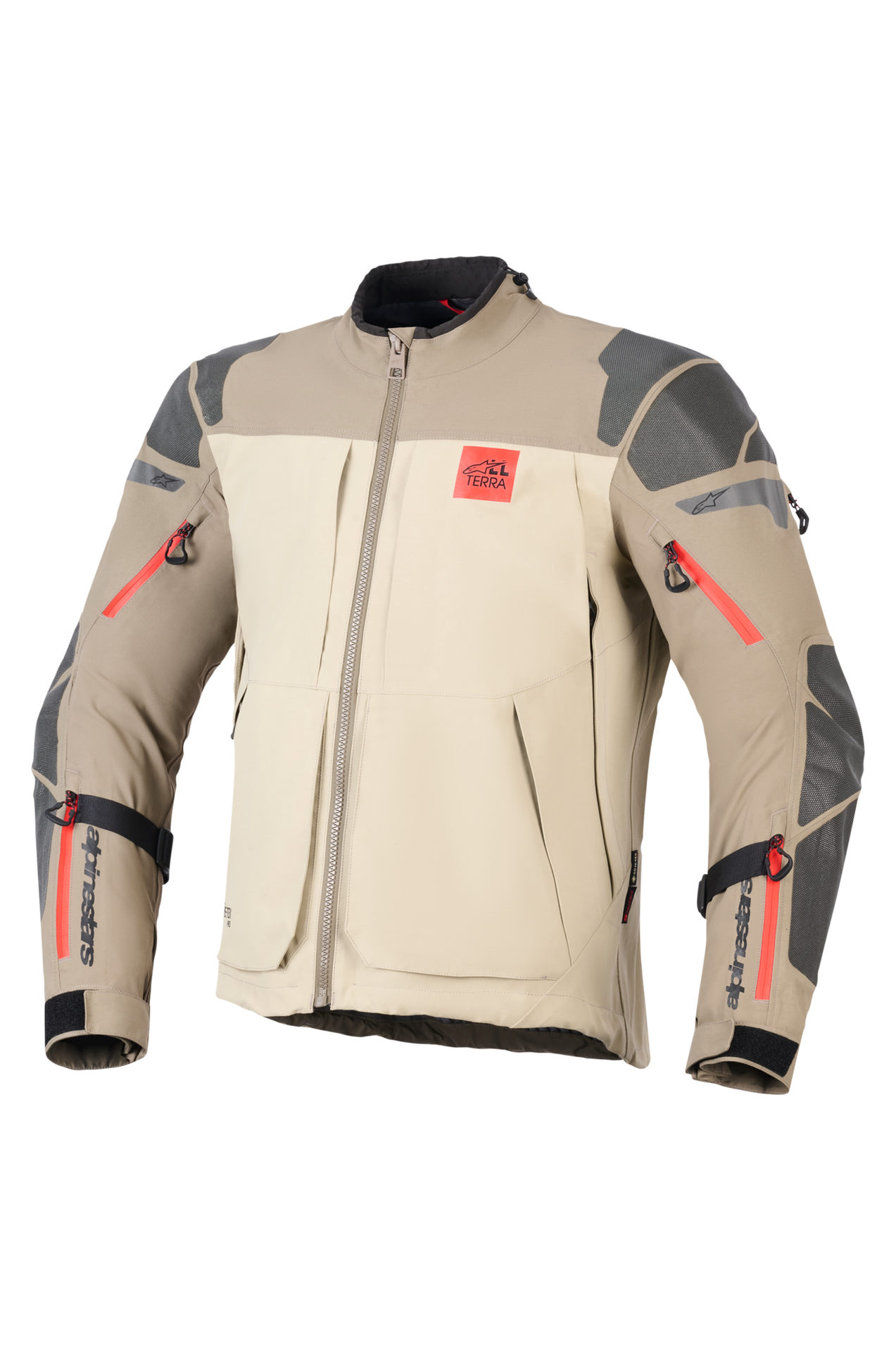 Kurtka Motocyklowa Alpinestars Nazca 3L Gore-TEX Orzechowy/Kamienny brązM