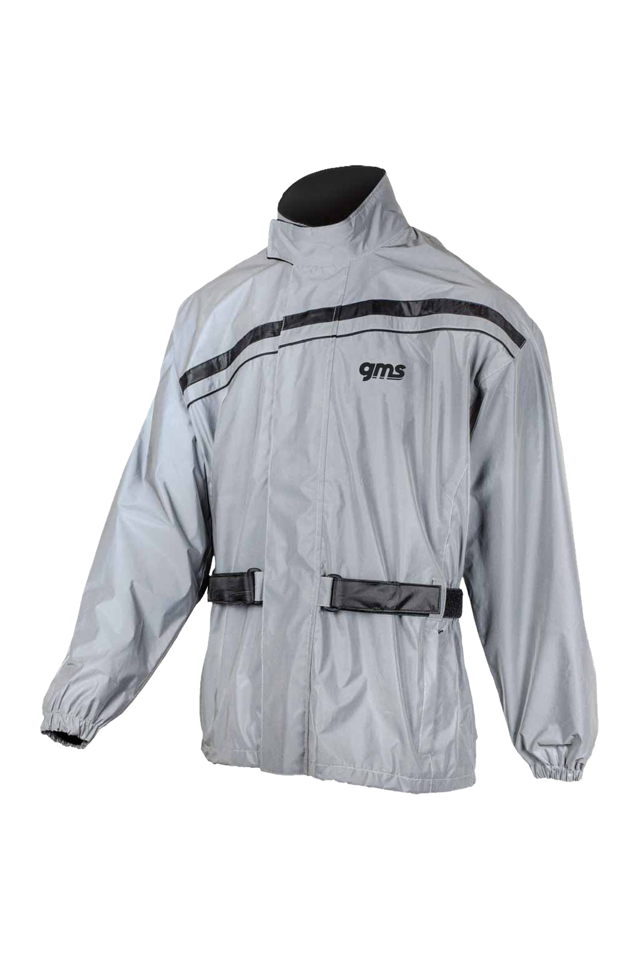 Kurtka Przeciwdeszczowa GMS Douglas Lux Szary/OdblaskowyXXL