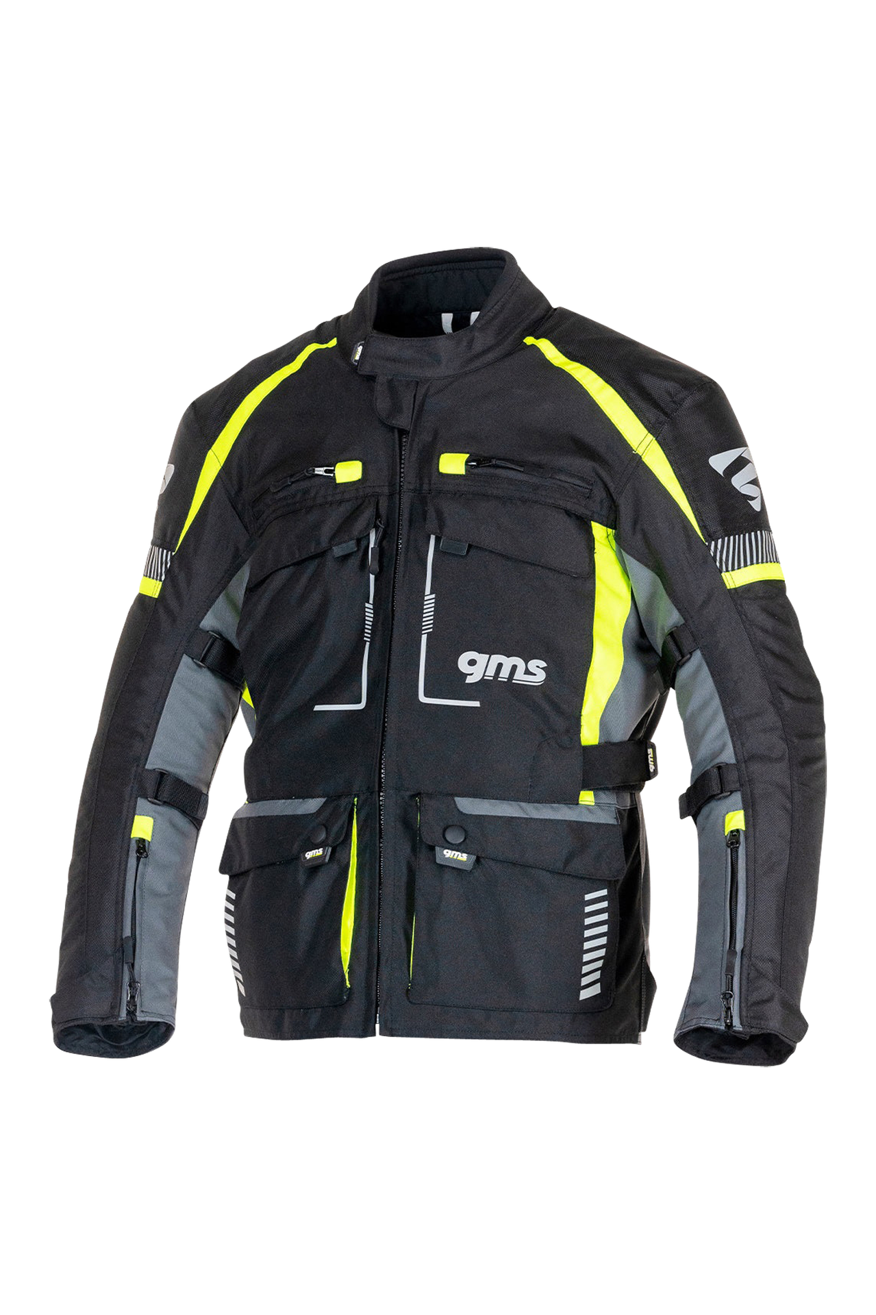 Kurtka GMS 3in1 Everest Czarny/Antracyt/Żółty3XL
