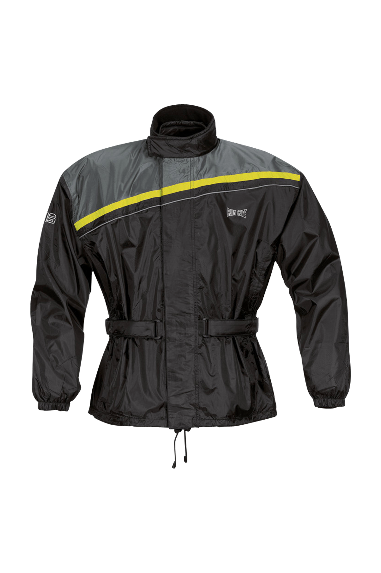 Kurtka Przeciwdeszczowa GMS Douglas Czarny/Fluorescencyjny żółty6XL