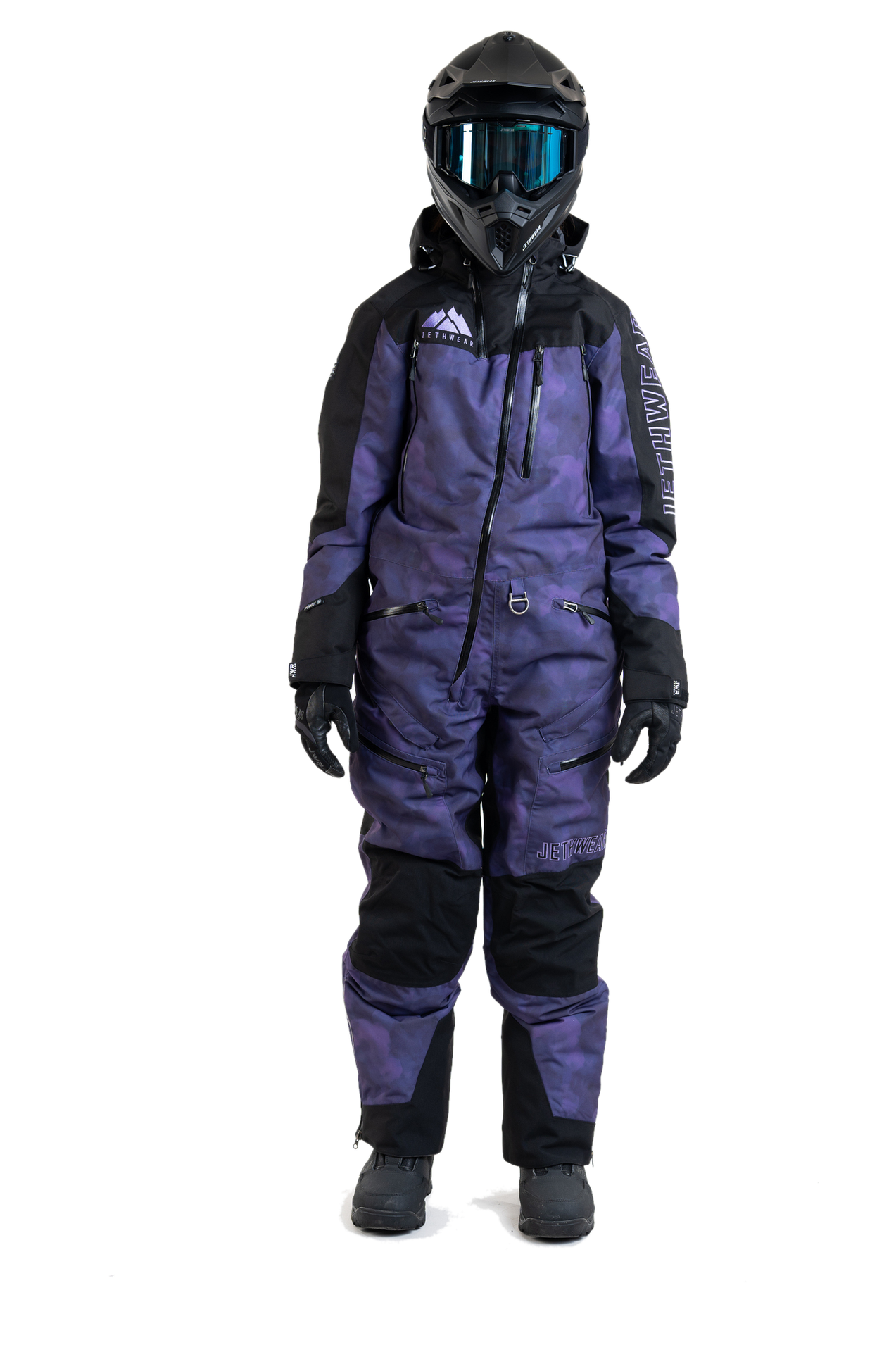 Kombinezon Jednoczęściowy Jethwear The One V2 (2025) 60g Damski Fioletowy/Tie dyeM