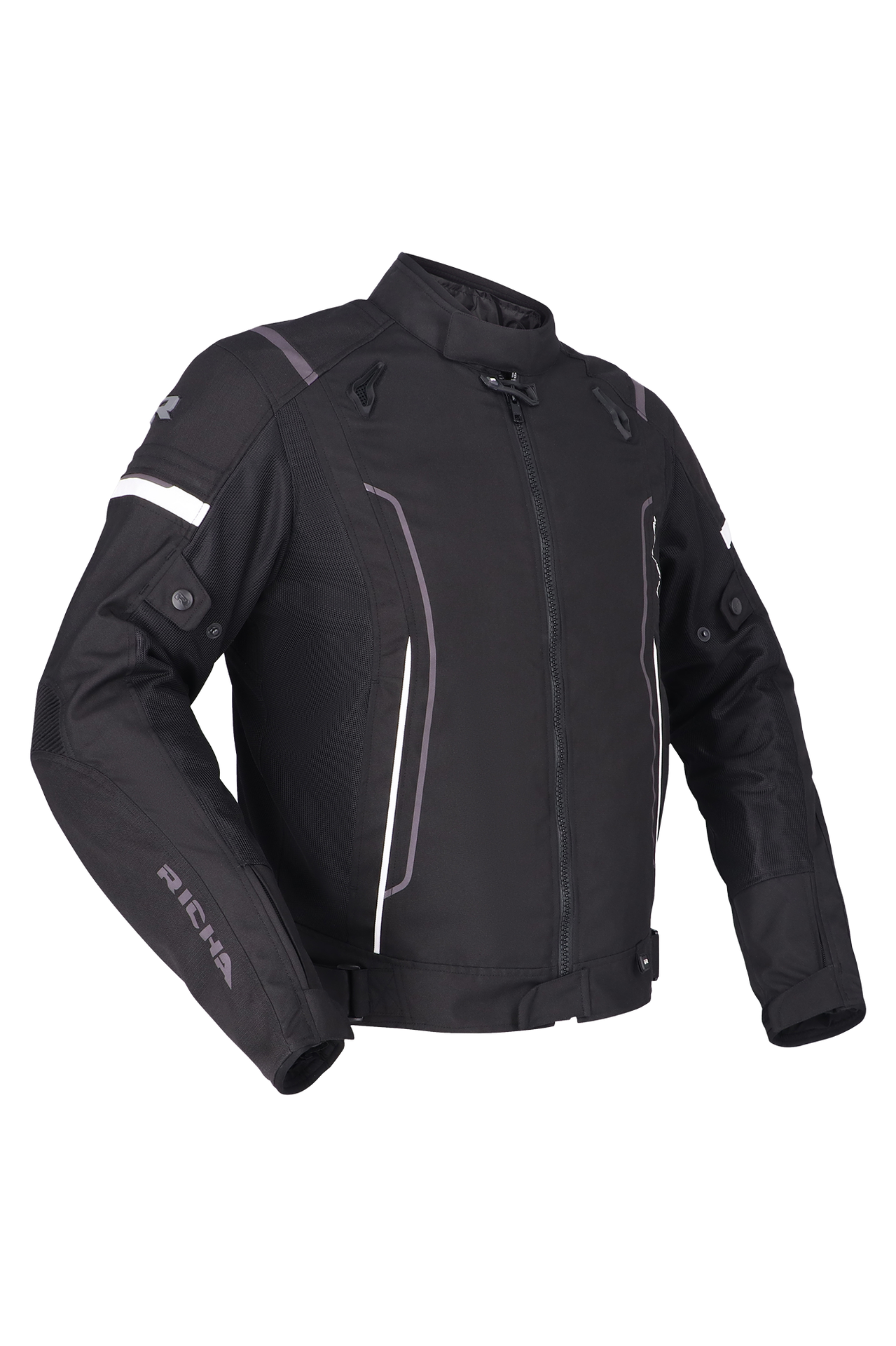 Kurtka Motocyklowa Richa Airstream 3 Czarny/Złamany BiałyM