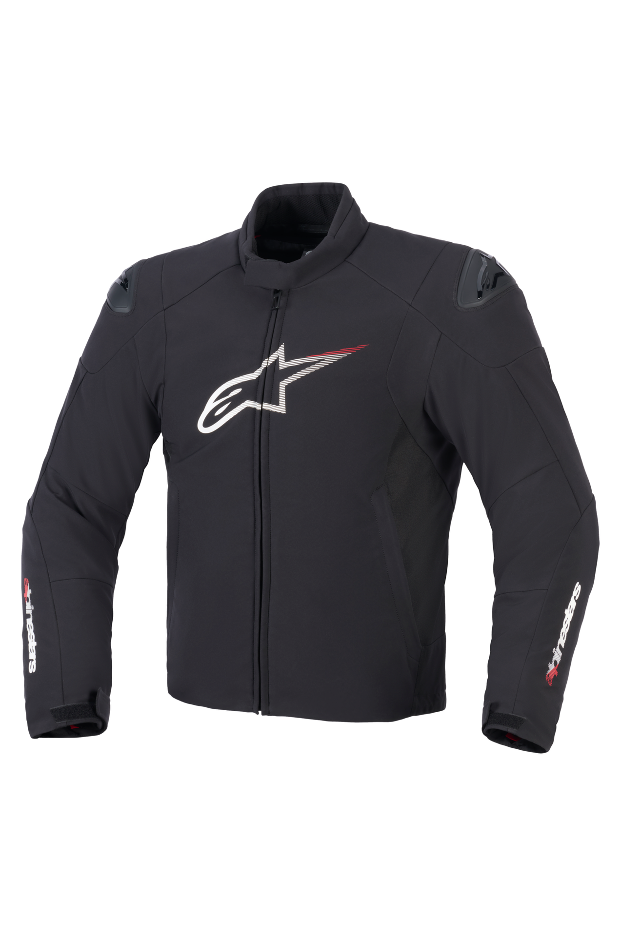 Kurtka Motocyklowa Alpinestars SMX WP Czarny/Złamany Biały/JasnoczerwonyS