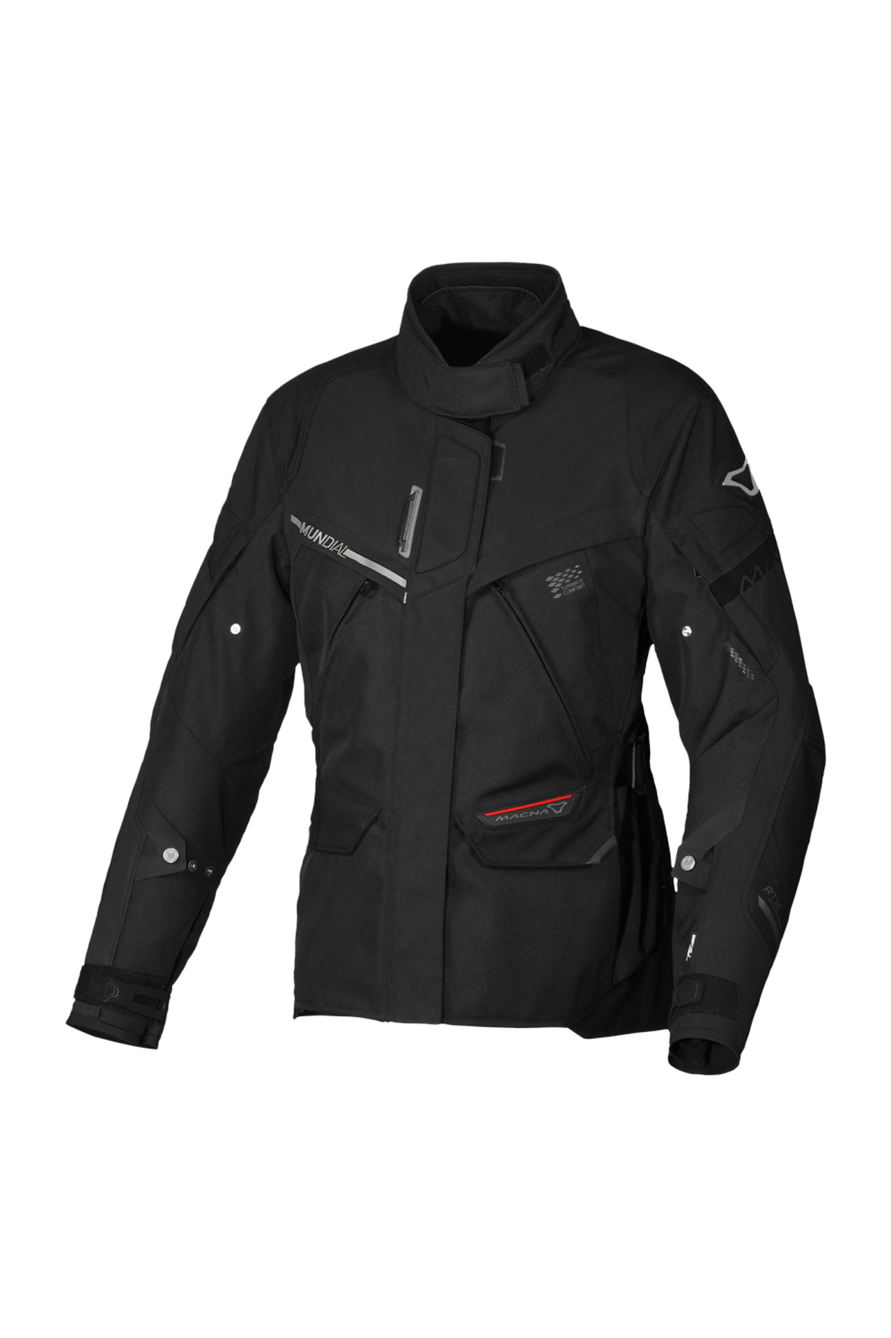 Kurtka Motocyklowa Macna Mundial Damska CzarnyXL
