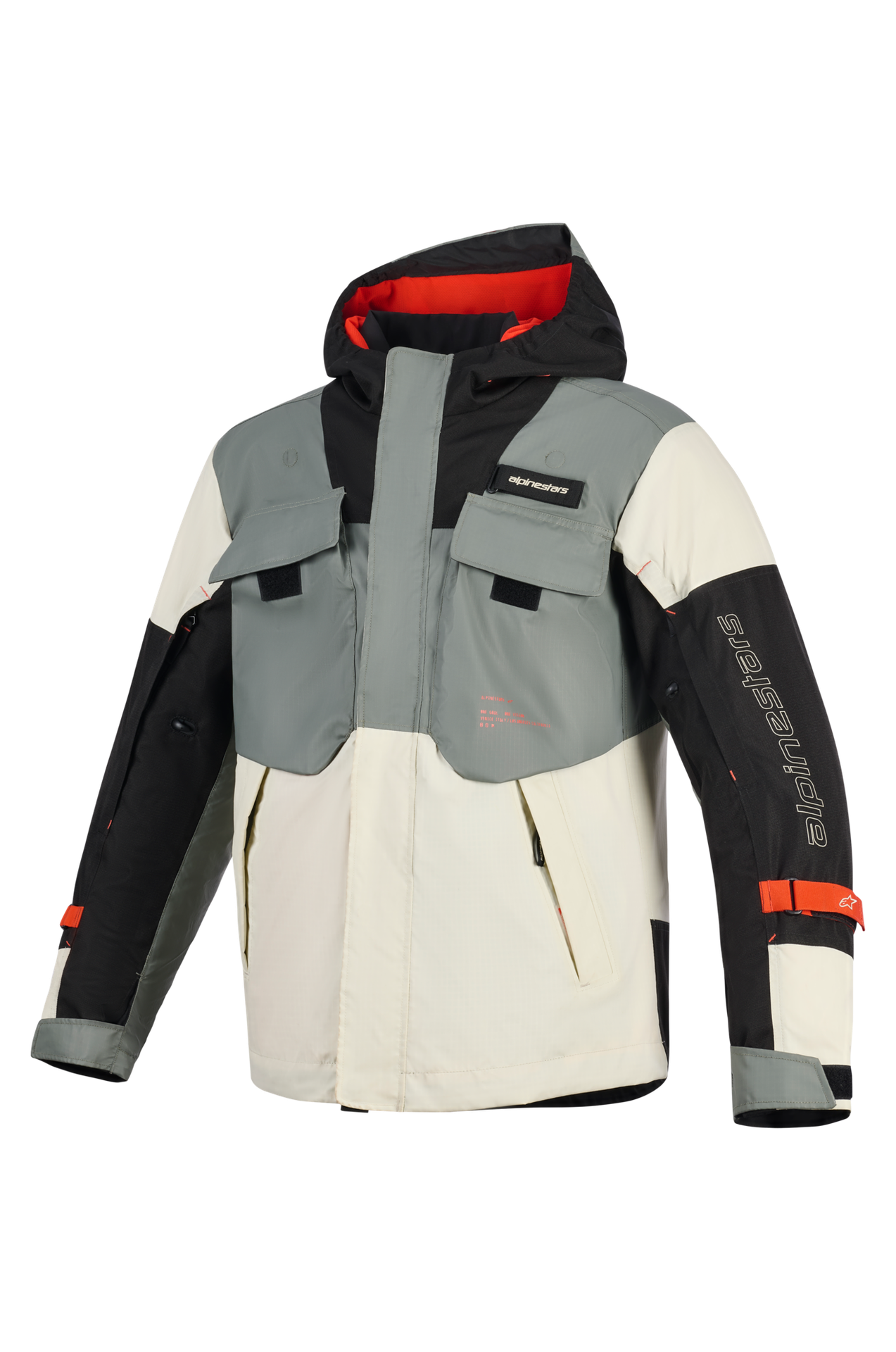 Kurtka Motocyklowa Alpinestars Mospher WP Fur Szary/Czarny Ice3XL