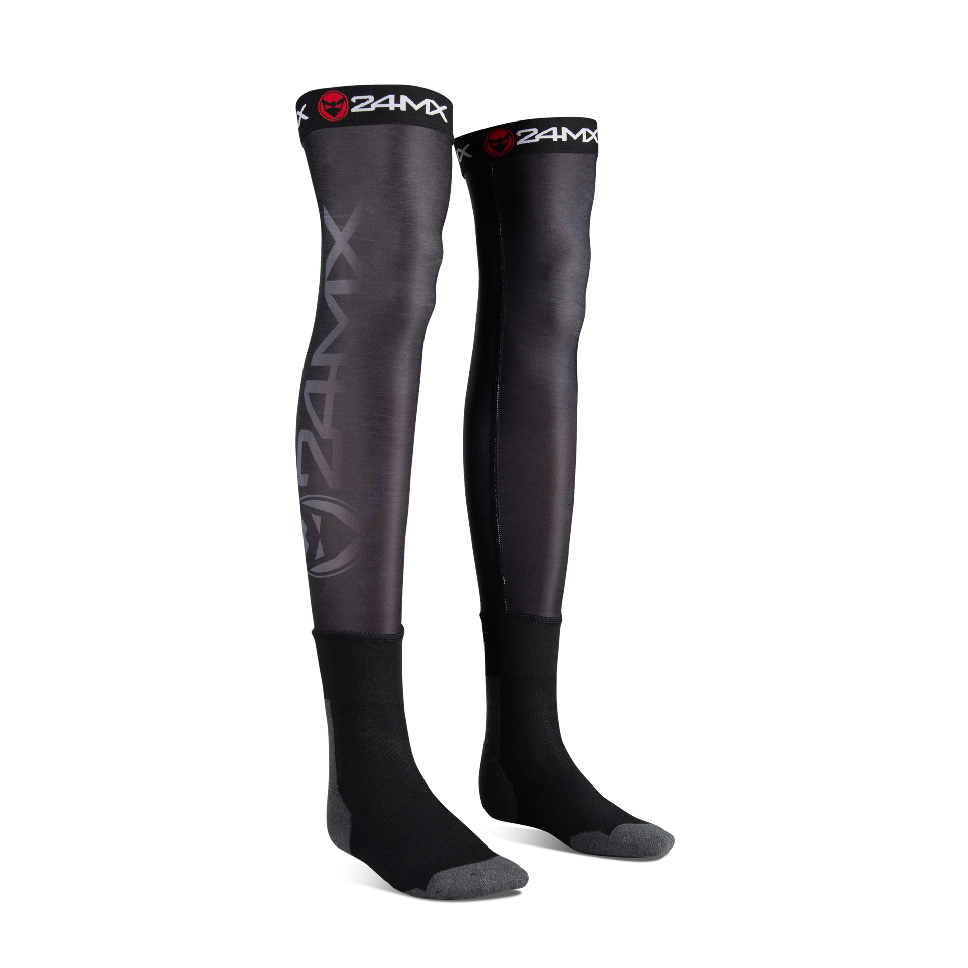 Skarpety Długie 24MX Race Czarne L-XL