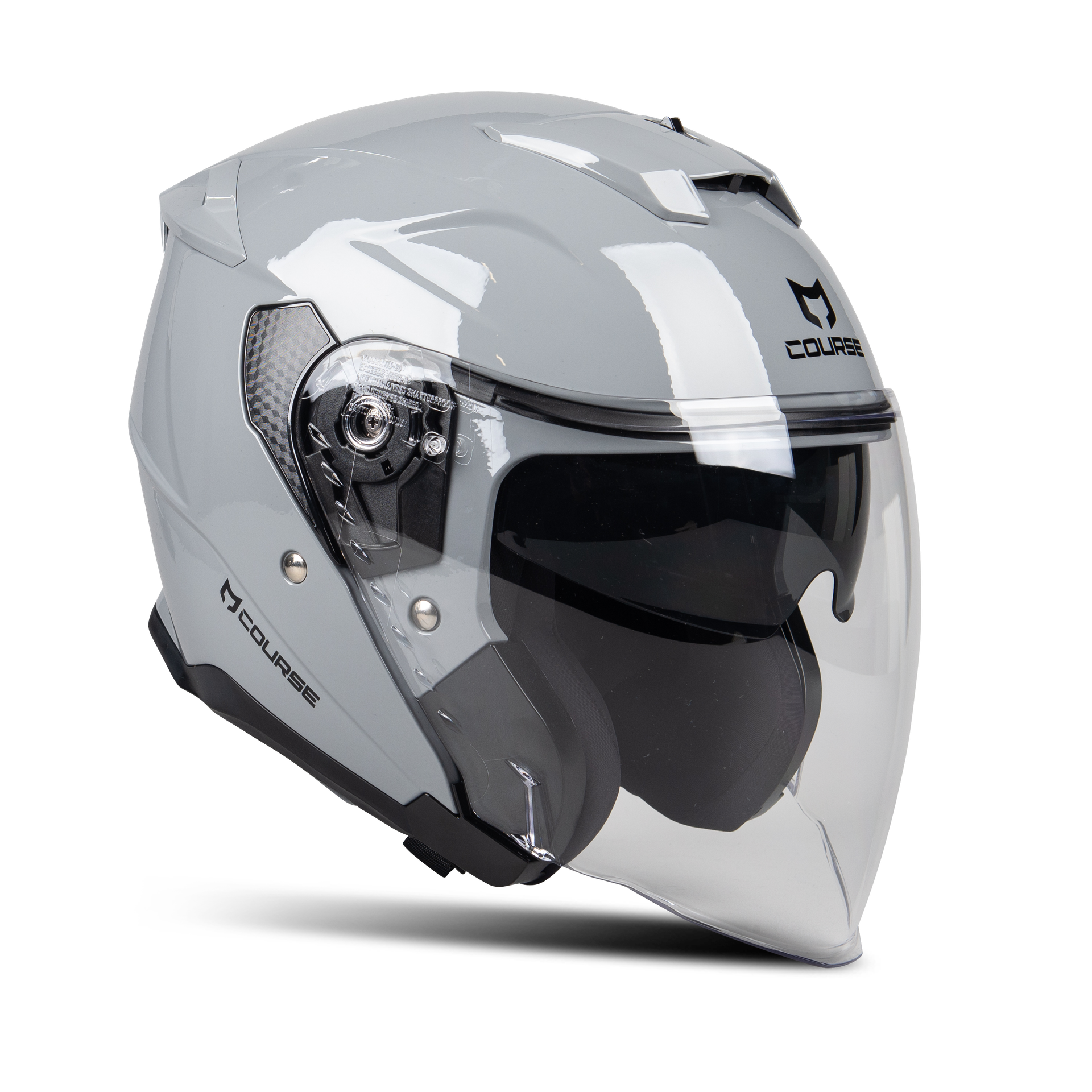 Kask Otwarty Course Urban SzaryL