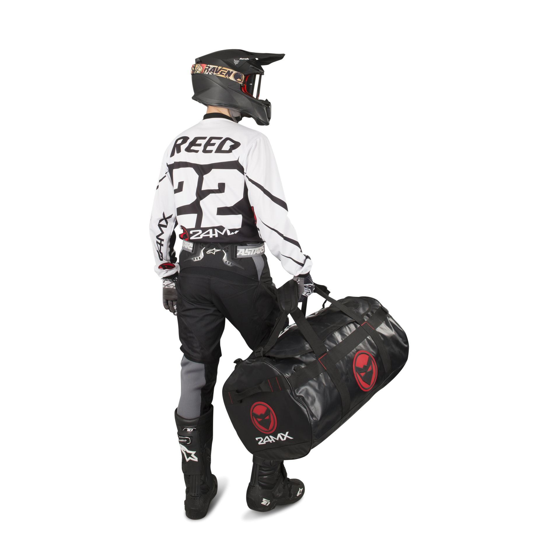 Torba na Wyposażenie 24MX Duffle 90L Czarny