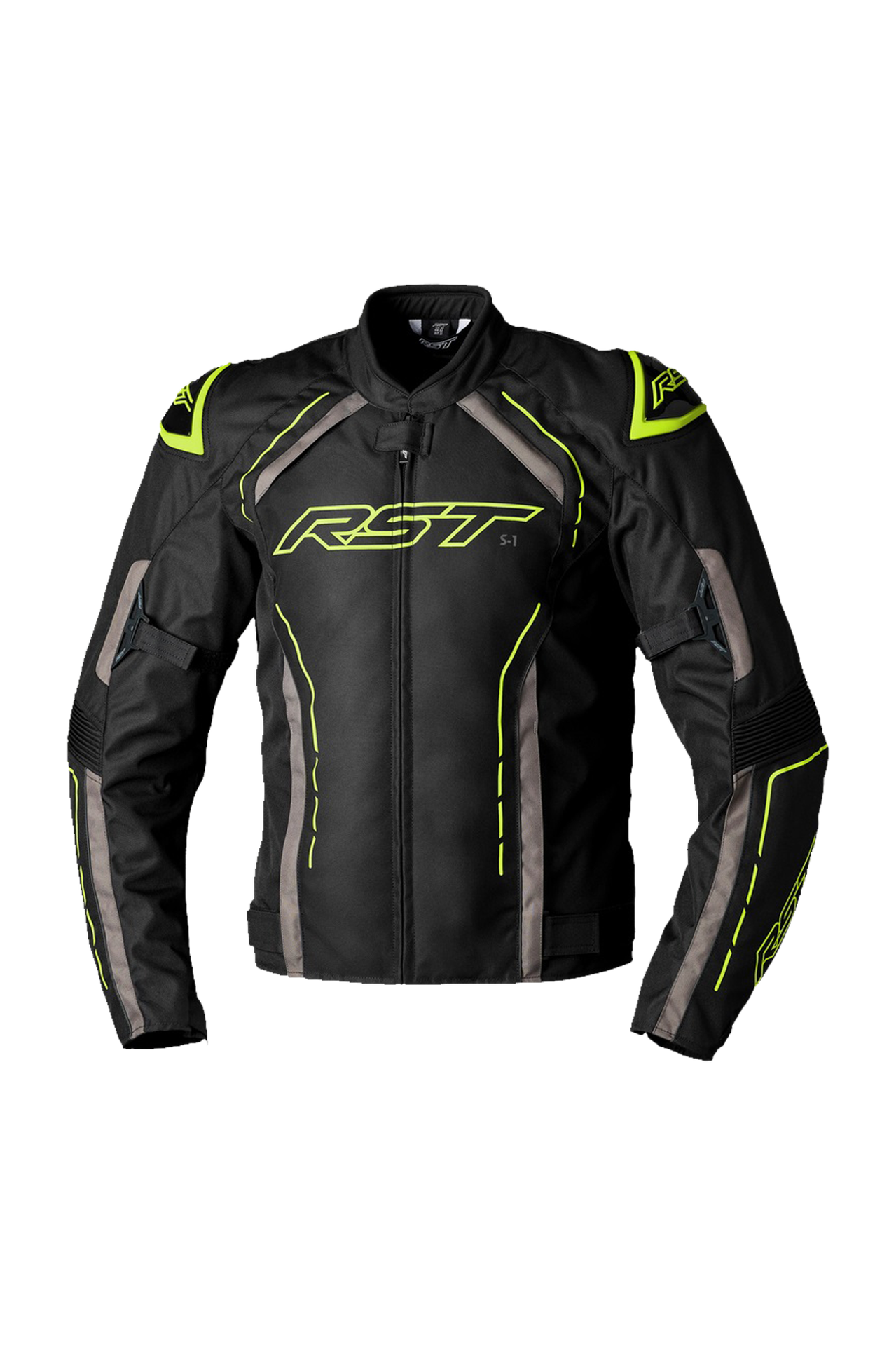 Kurtka Motocyklowa Tekstylna RST S-1 Neonowy ŻółtyS