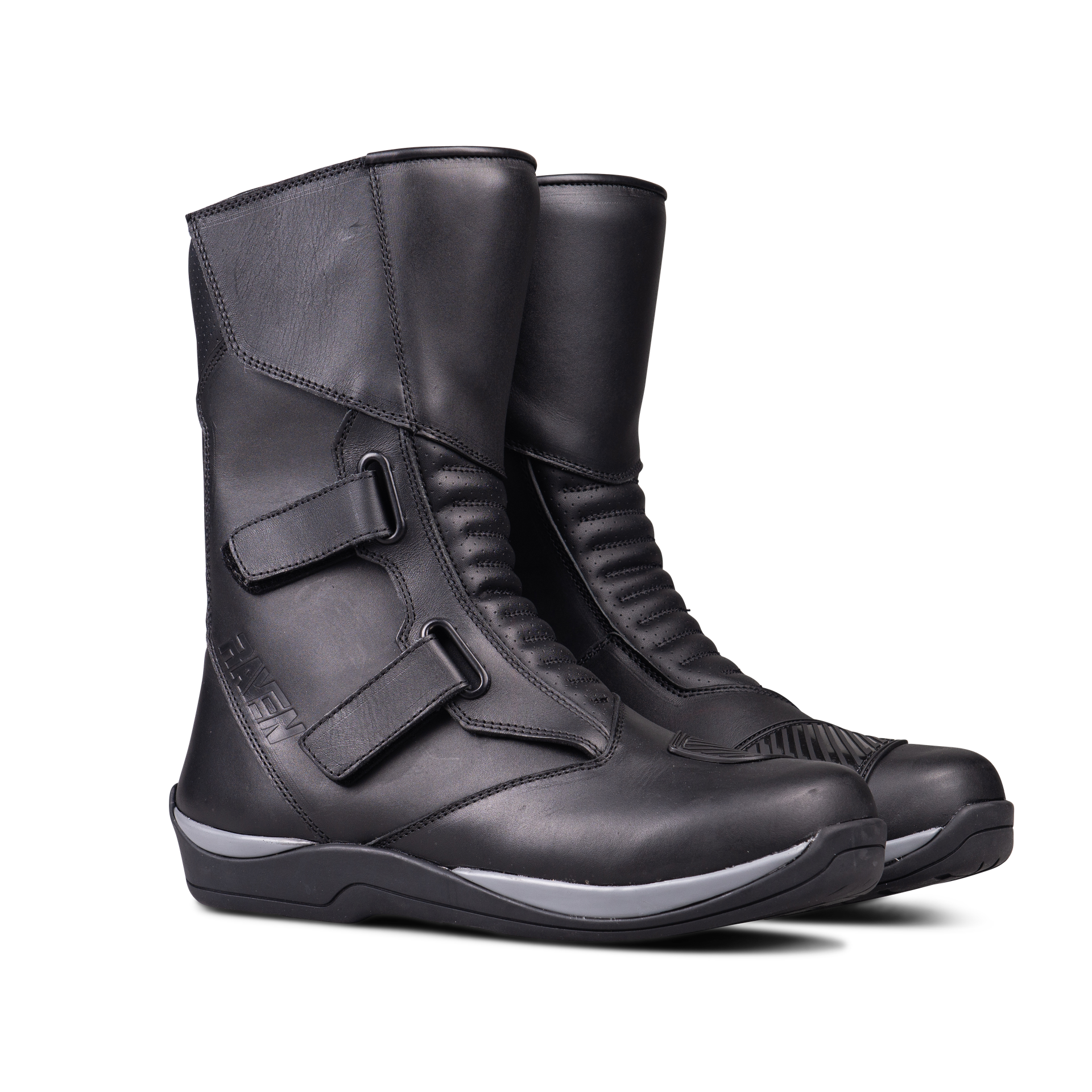 Buty Motocyklowe Raven Transalpina Leather WP Czarny48