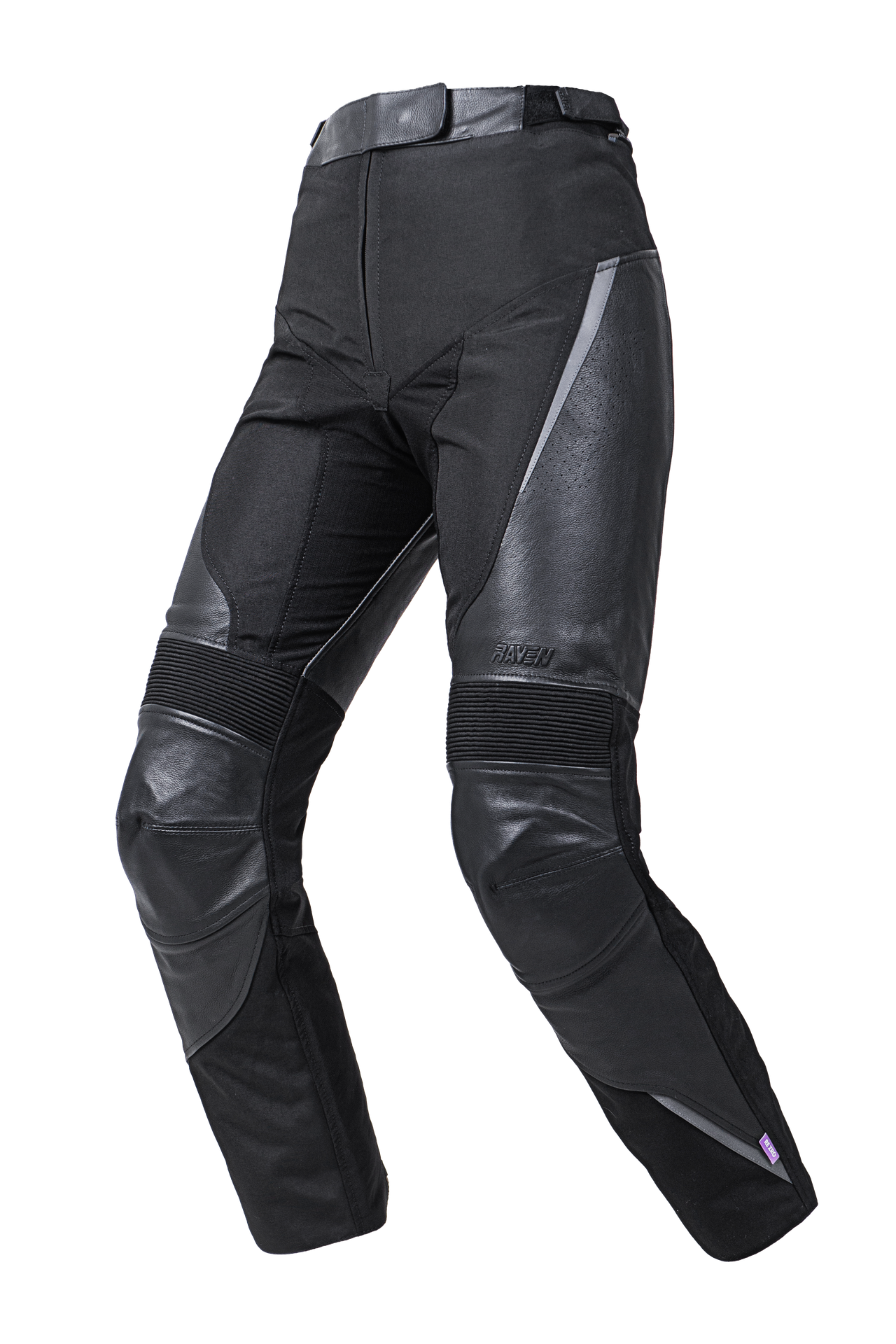 Spodnie Motocyklowe Raven Transalpina LT-TX Damskie CzarnyS Long