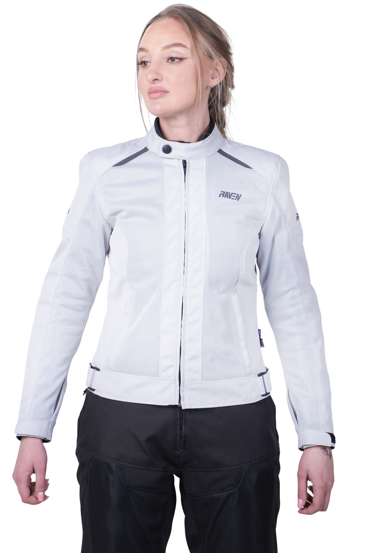 Kurtka Motocyklowa Raven Prague TX Air+ 2-w-1 Damska SzaryS