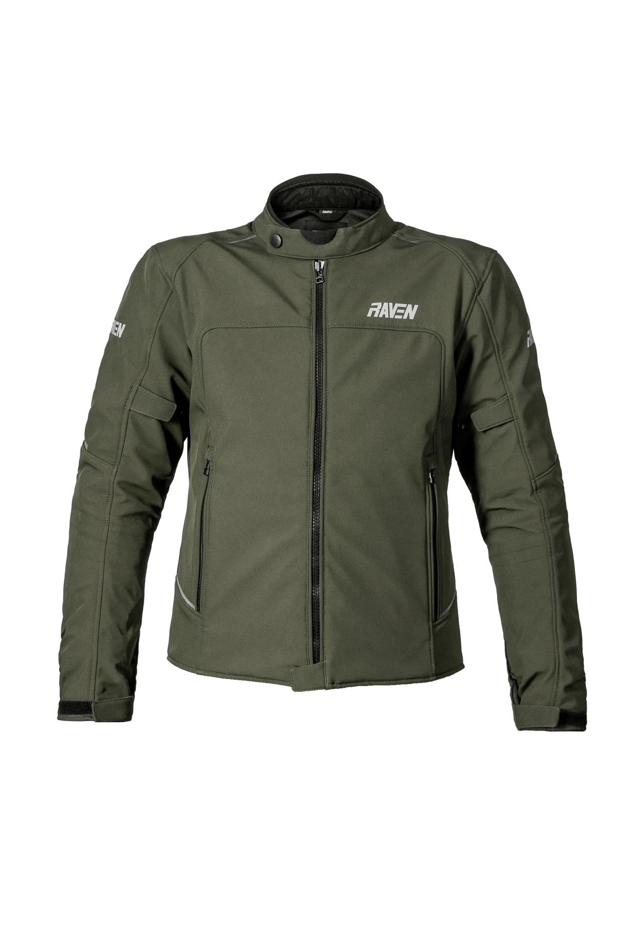 Kurtka Motocyklowa Raven Rila Softshell WP ZielonyM