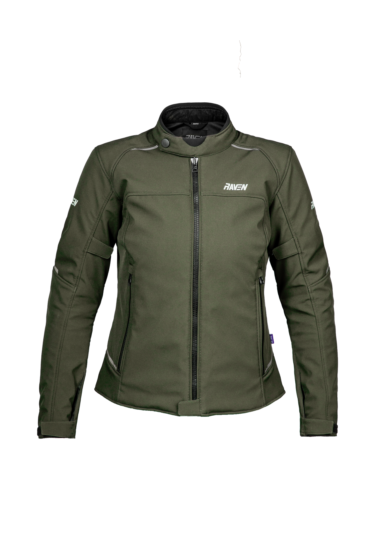 Kurtka Motocyklowa Raven Rila Softshell WP Damska ZielonyXL