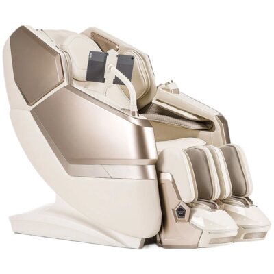 Fotel masujący iREST Eagleton Kremowo-złoty