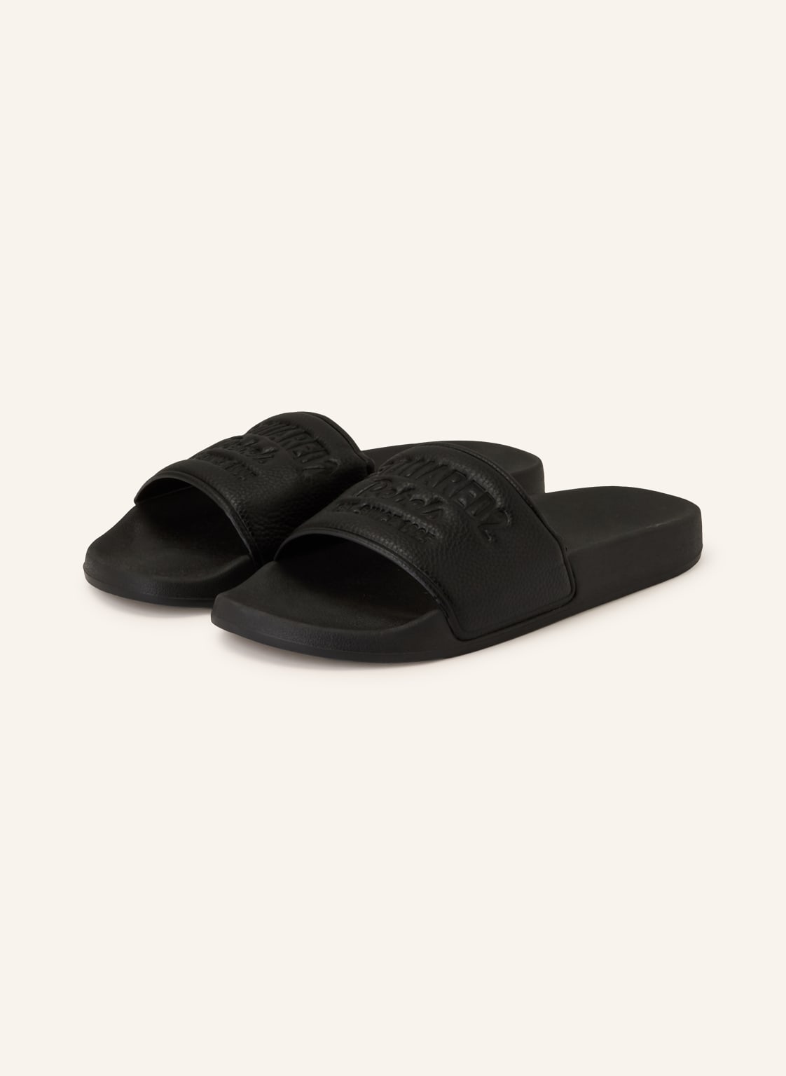 dsquared2 Klapki schwarz